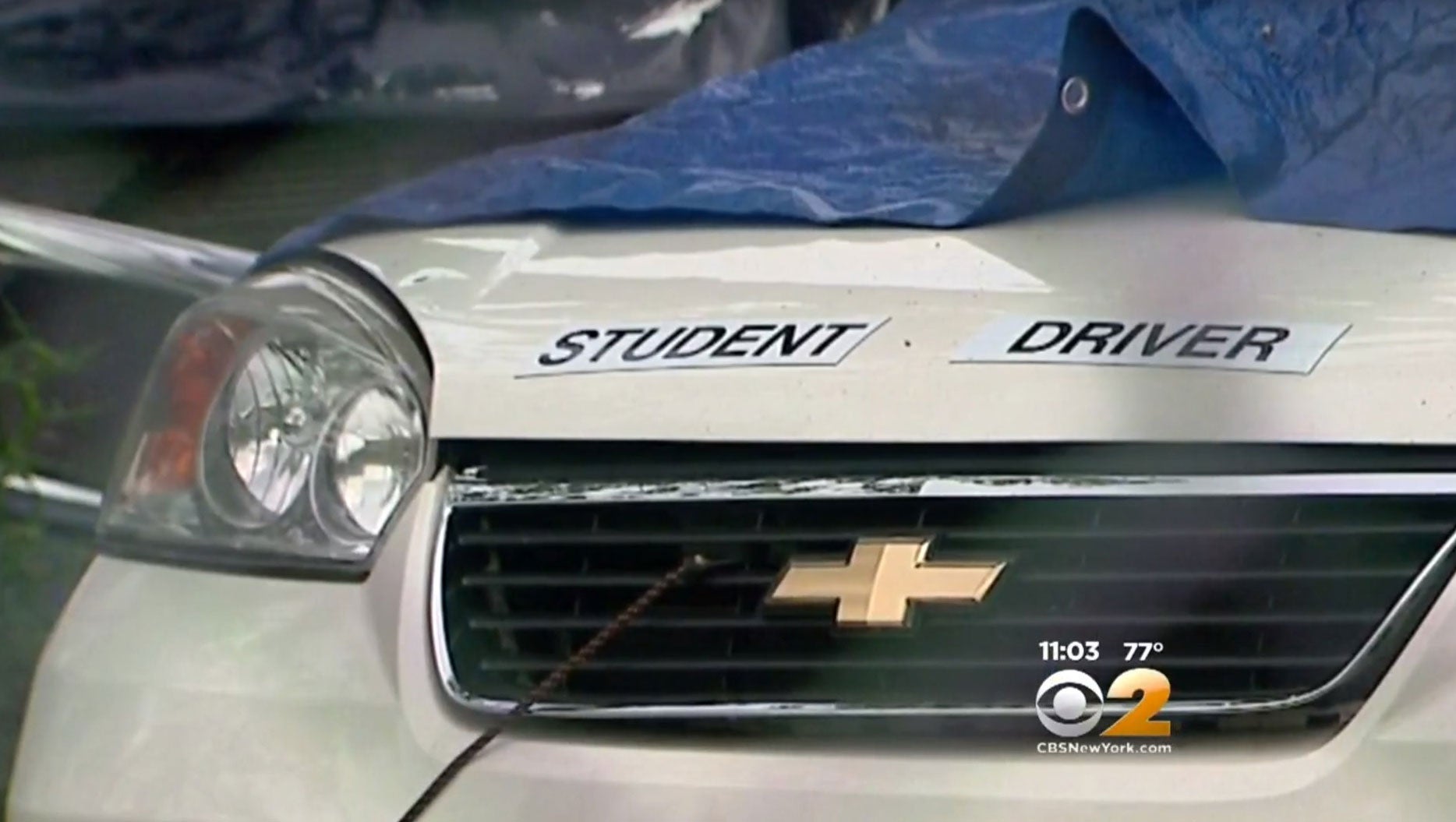 2 teens killed after truck hits driver's education car in NY - CBS News
