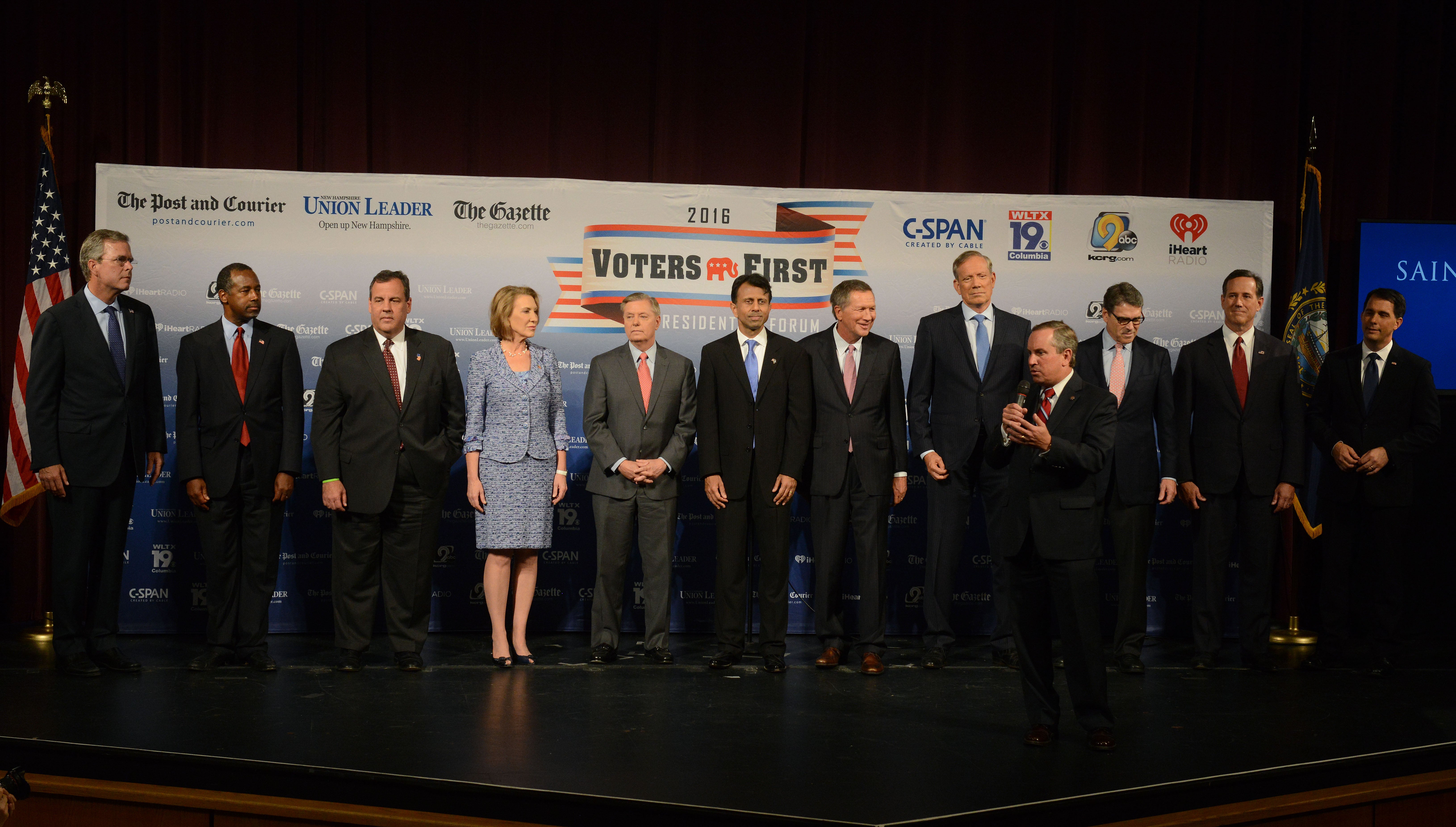 The Republican debate: meet the 2016 candidates, US elections 2016