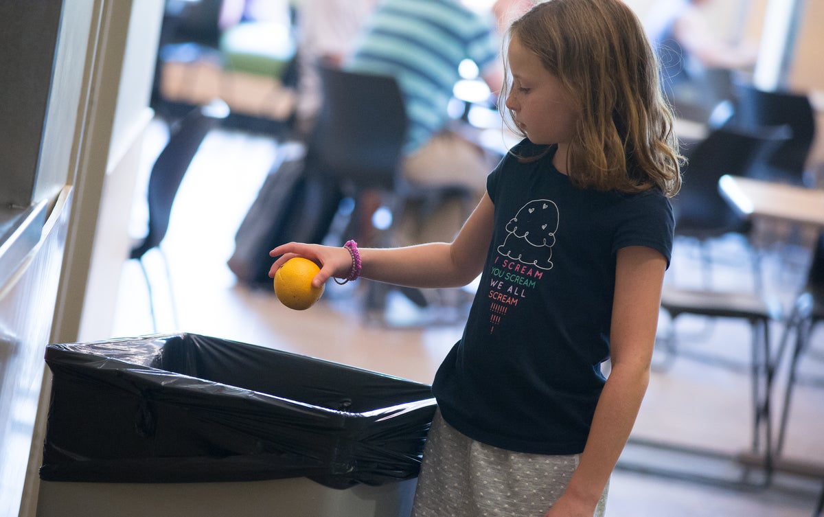 Addressing School Lunches Could Prevent 530,000 Tons of Waste