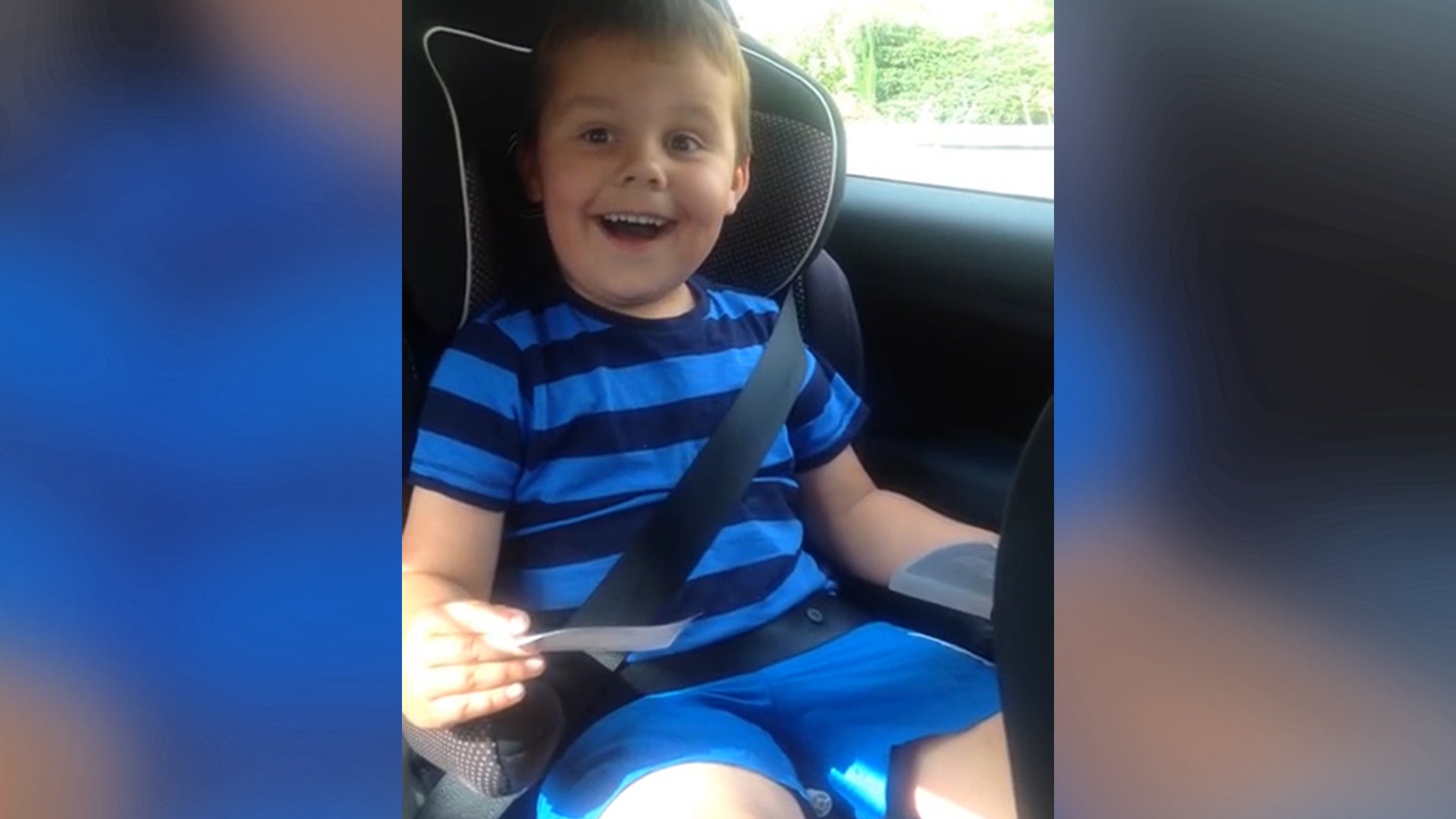 5-year-old Ecstatic To Learn He's Going To Be A Big Brother, On The 