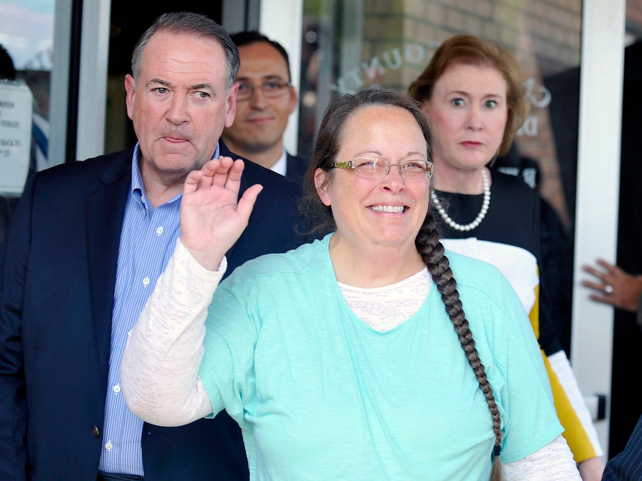 Survivor Denies Granting Kentucky County Clerk Kim Davis Rights to