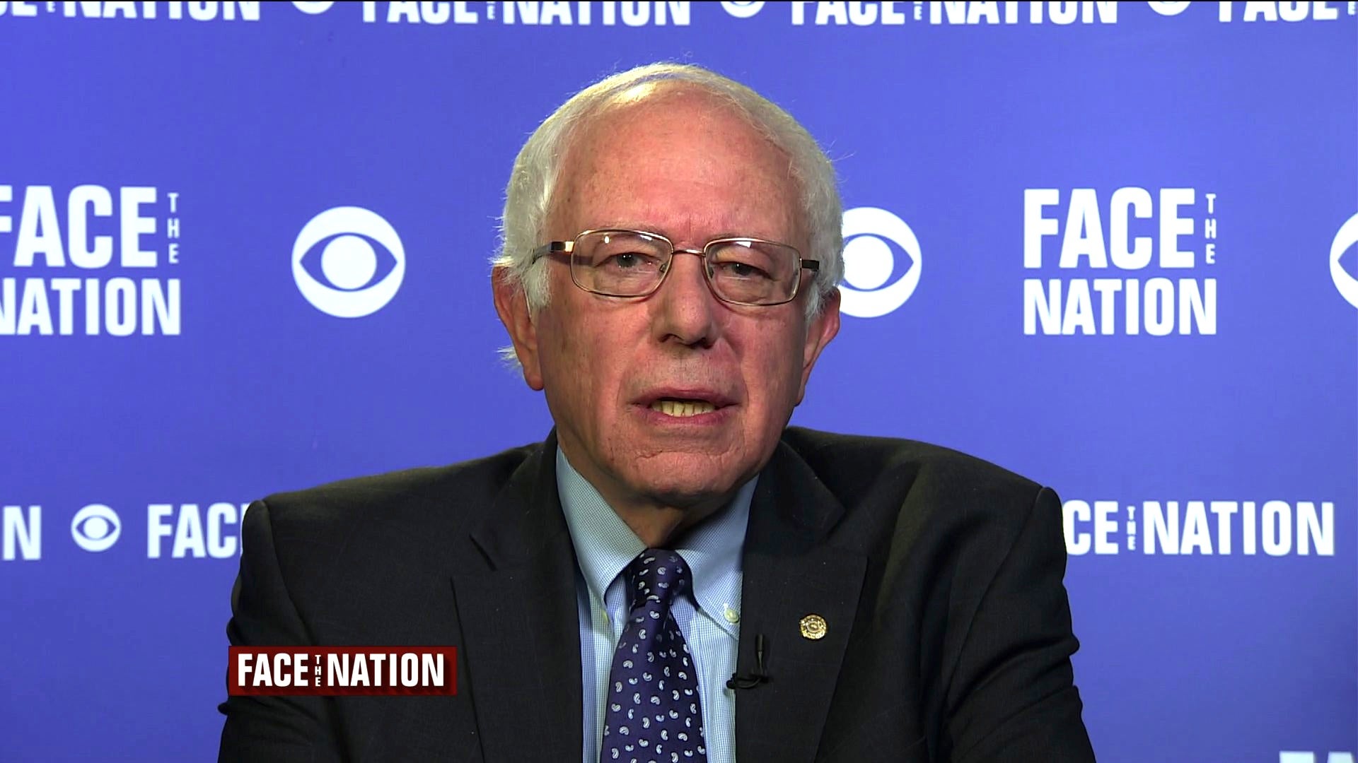 Sanders touts his common ground with conservatives CBS News