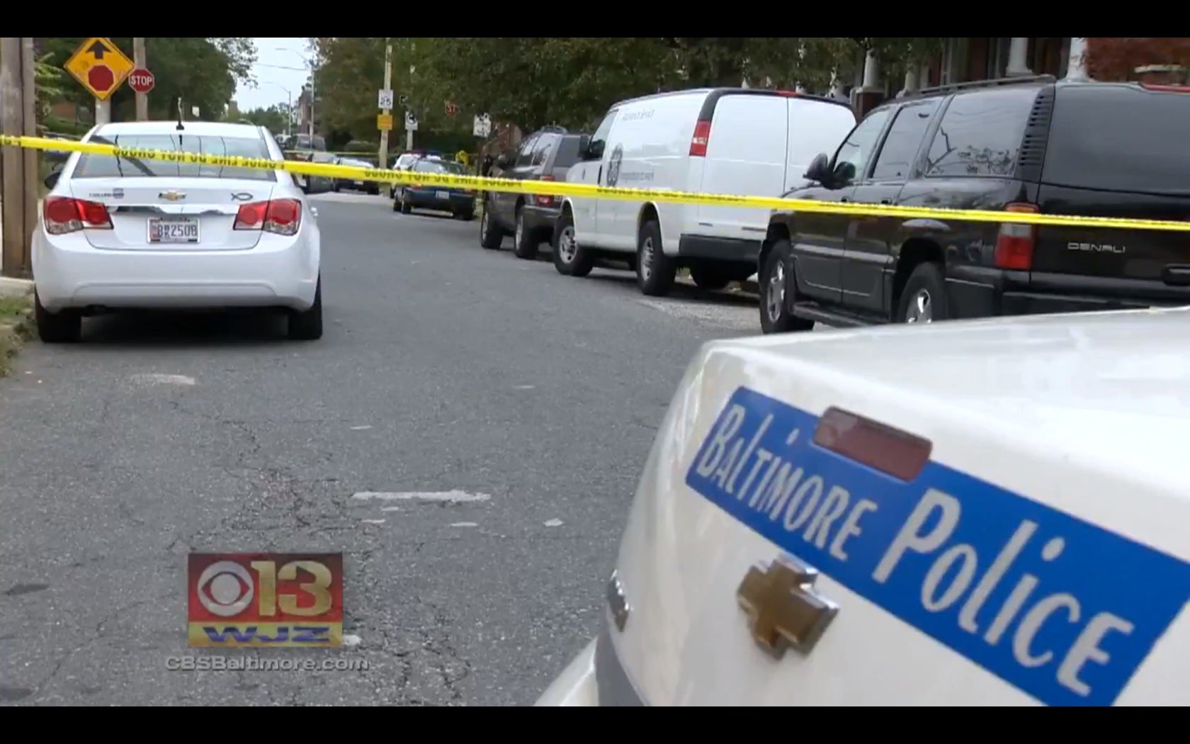 9-year-old girl wounded in Baltimore shooting - CBS News
