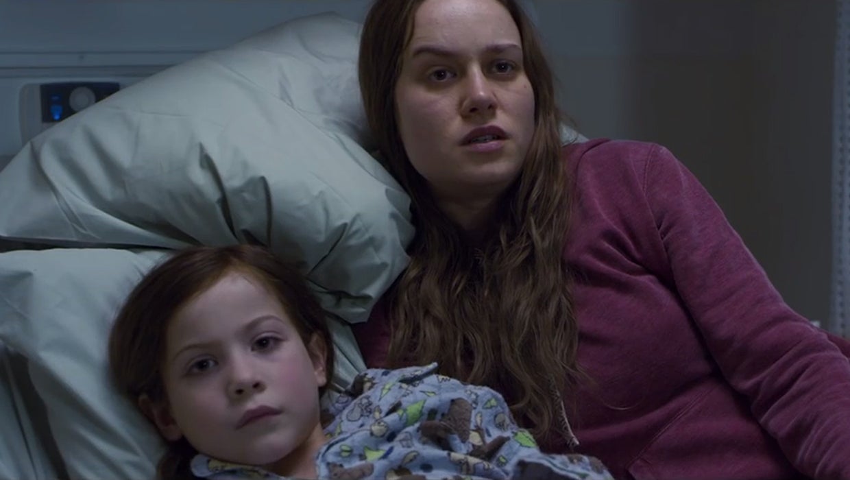 Brie Larnson and Jacob Tremblay in Room.