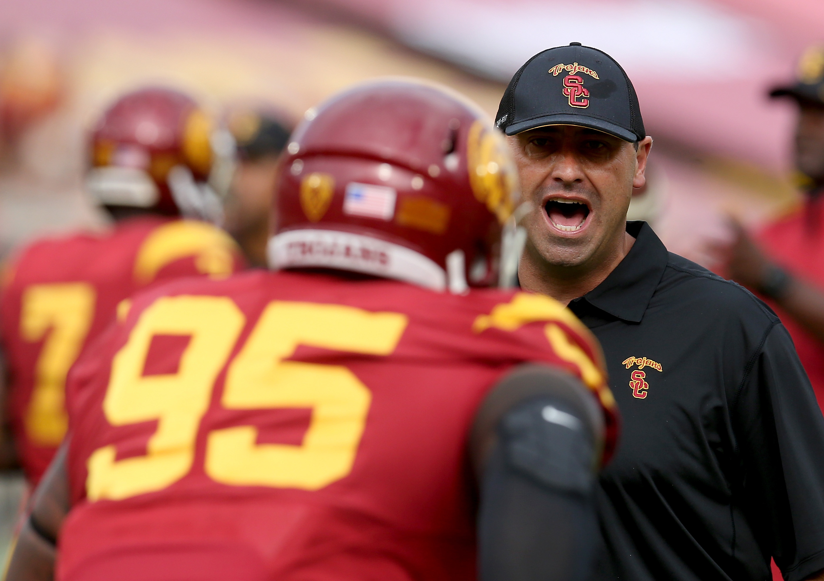 USC football coach taking indefinite leave of absence CBS News