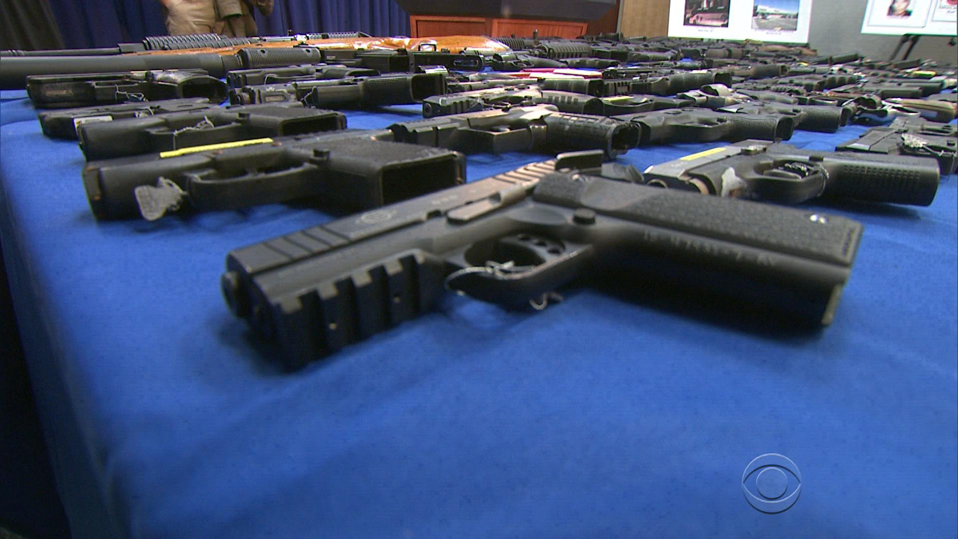 Tracking illegal guns heading into New York CBS News