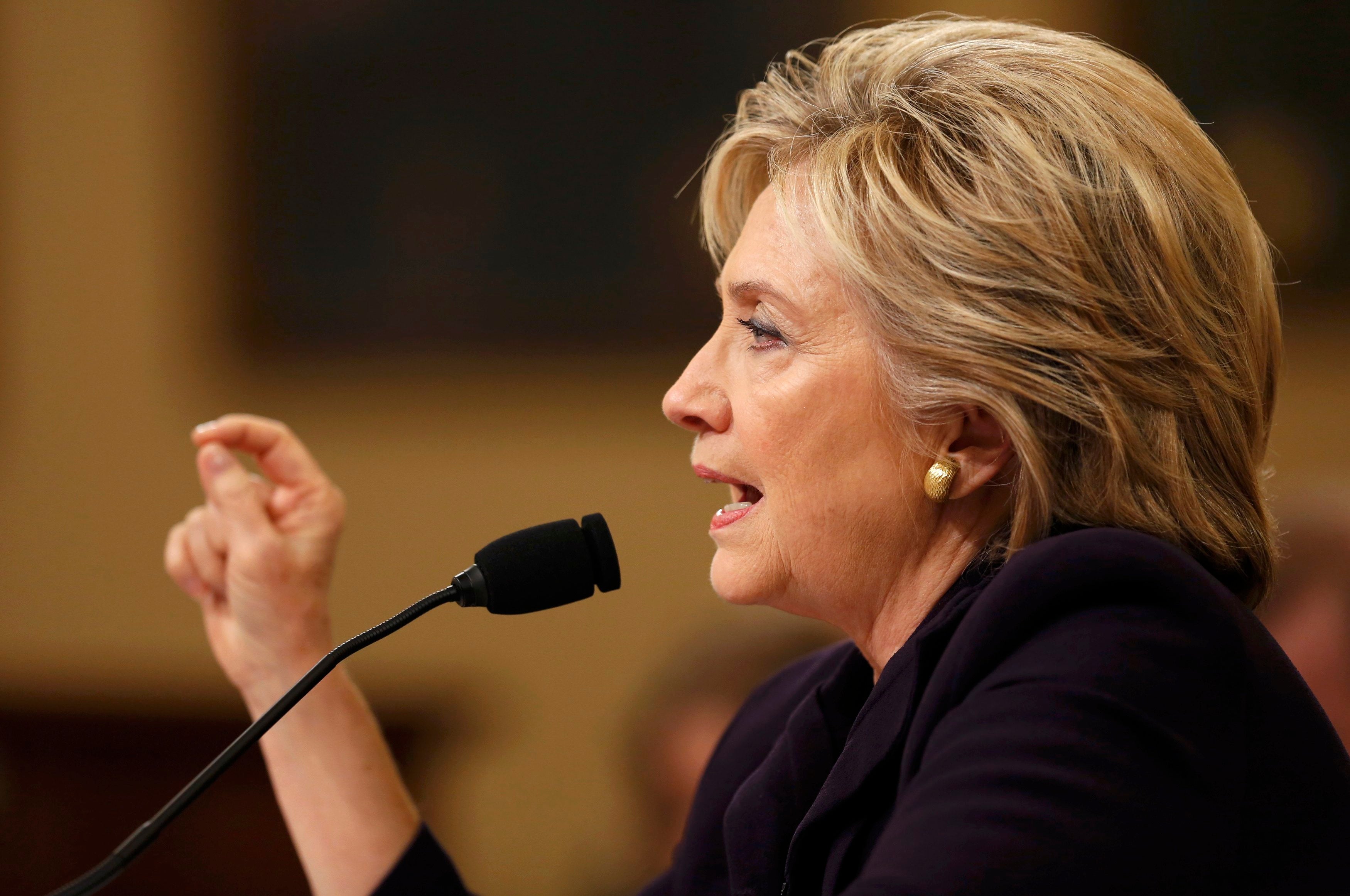 Toughness triangulated: Hillary Clinton's policy on the Middle