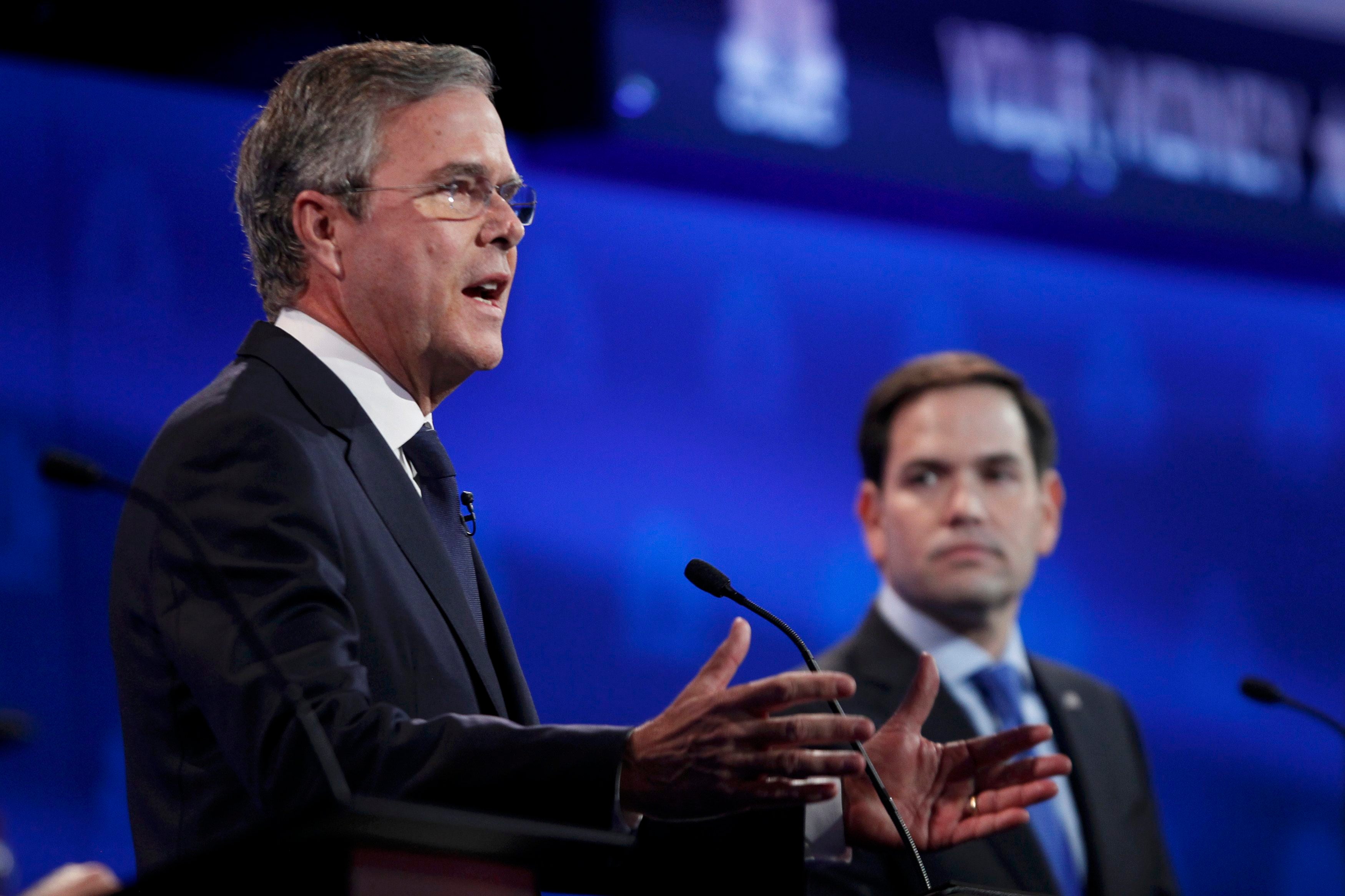 Election 2016: Rubio campaign highlights praise from Jeb Bush in video ...