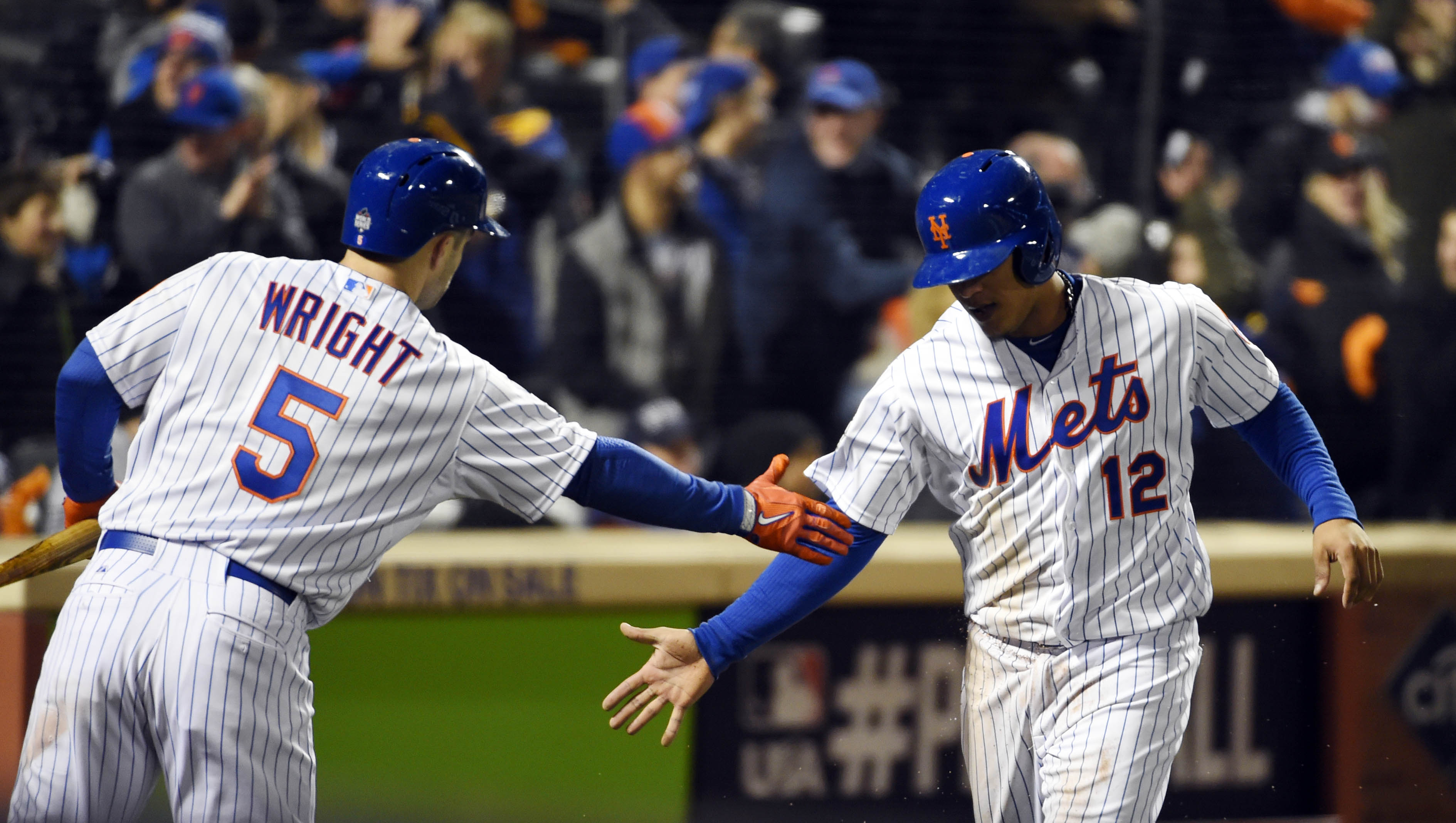 Wright powers Mets past Royals in World Series
