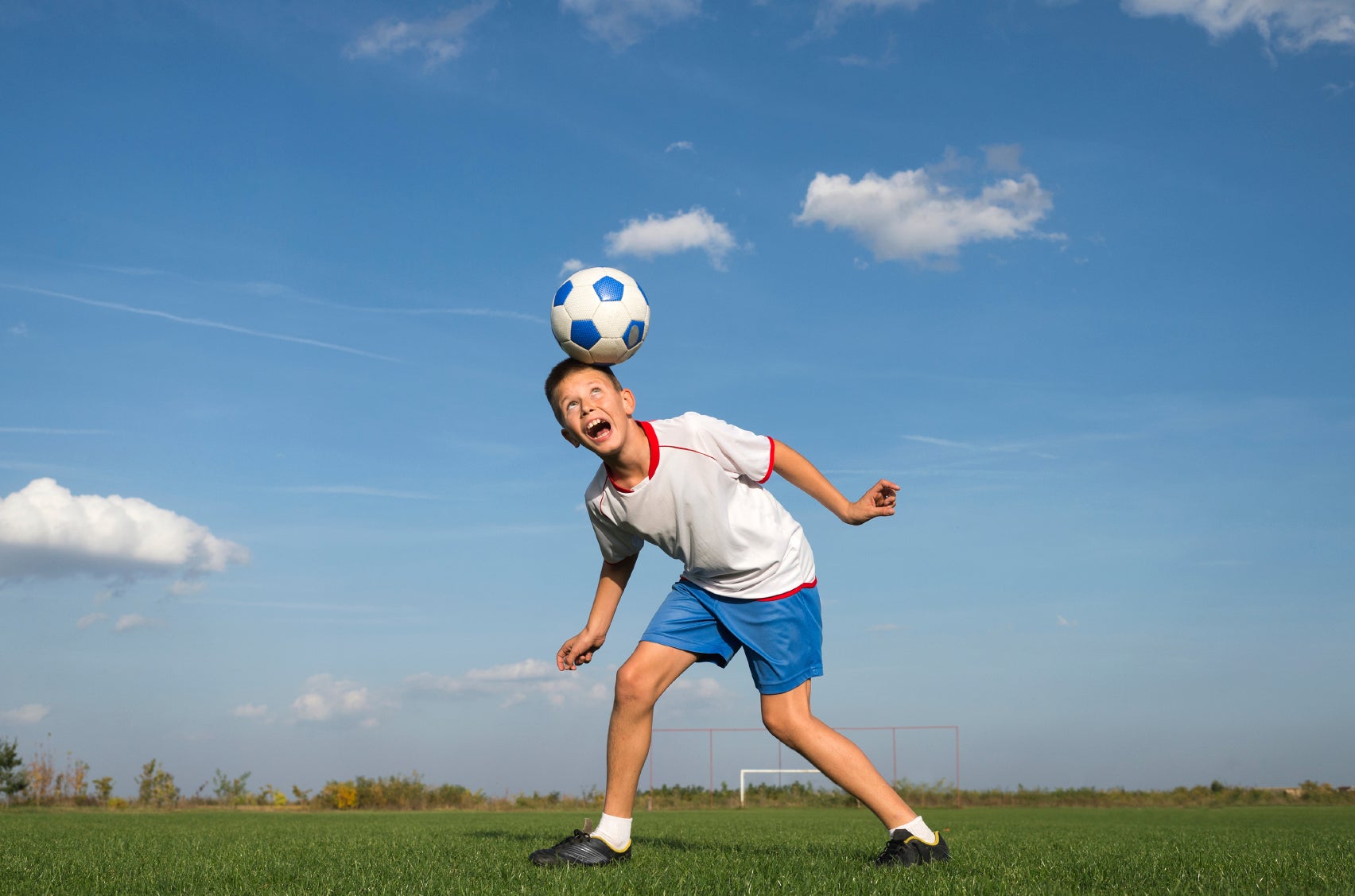 Soccer headers and children: Why kids shouldn't be allowed to hit the ball  with their heads.