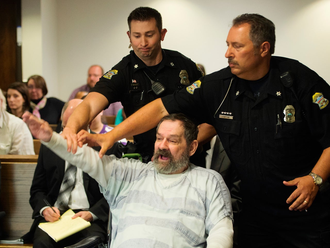 Kansas Jewish center gunman Frazier Glenn Miller Jr. mocked his death