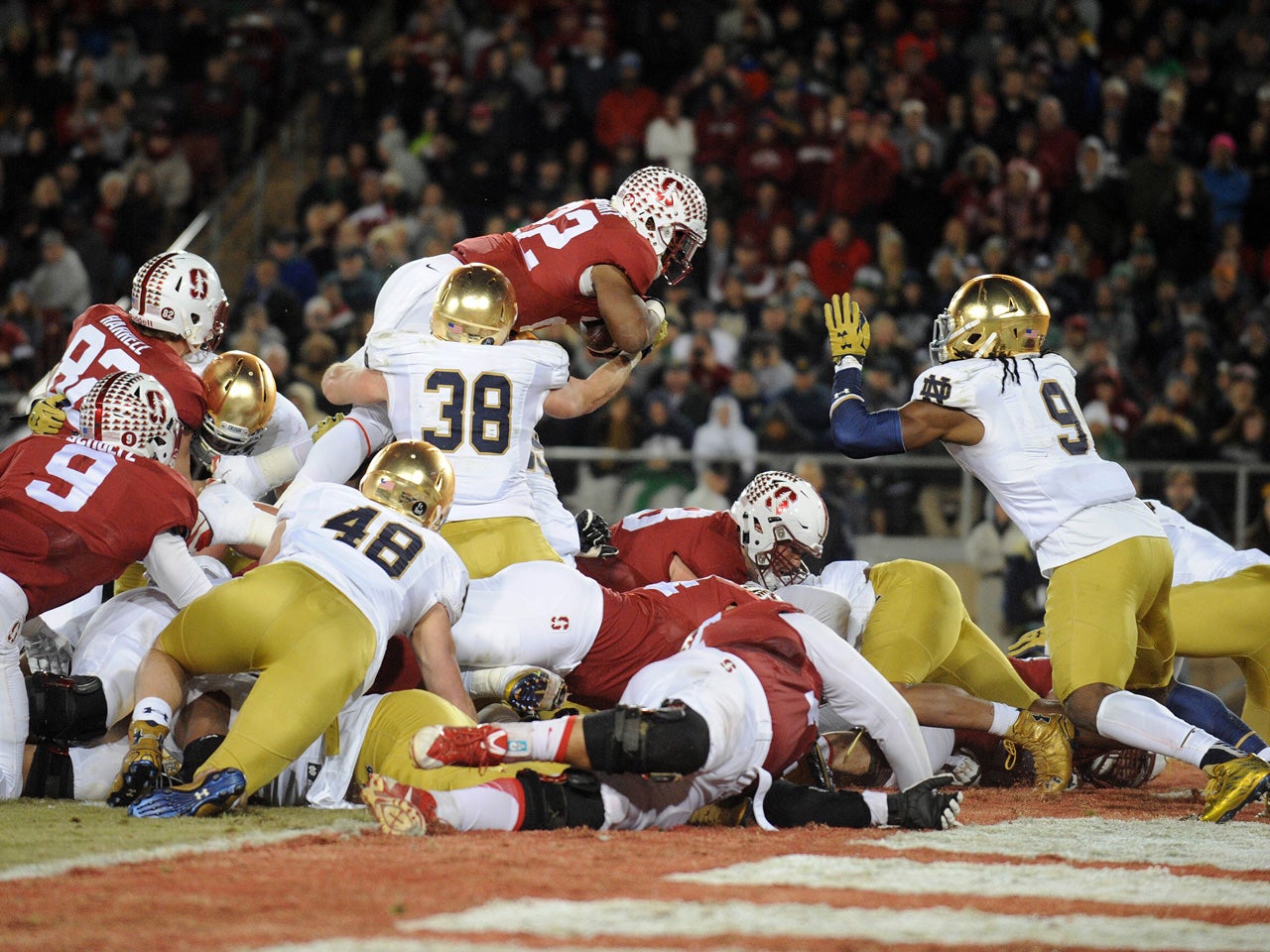 Notre Dame Falls Out Of Playoffs With Last-second Loss; Top 25 NCAA ...