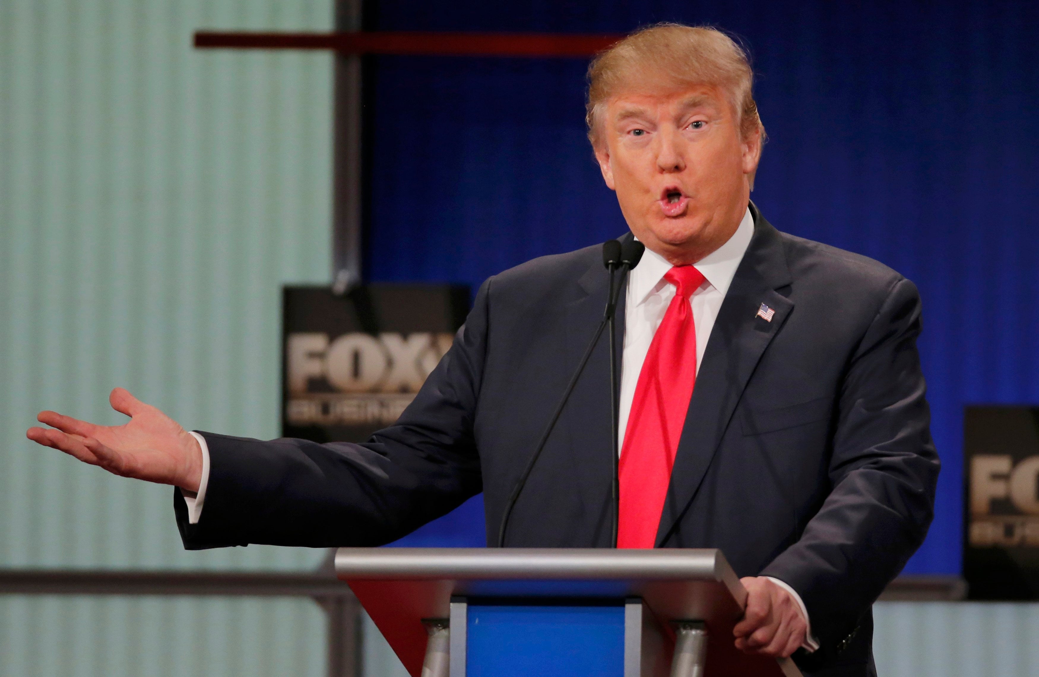 2016 Republican debate: Trump on small hands: 'I guarantee you there's no  problem' - POLITICO