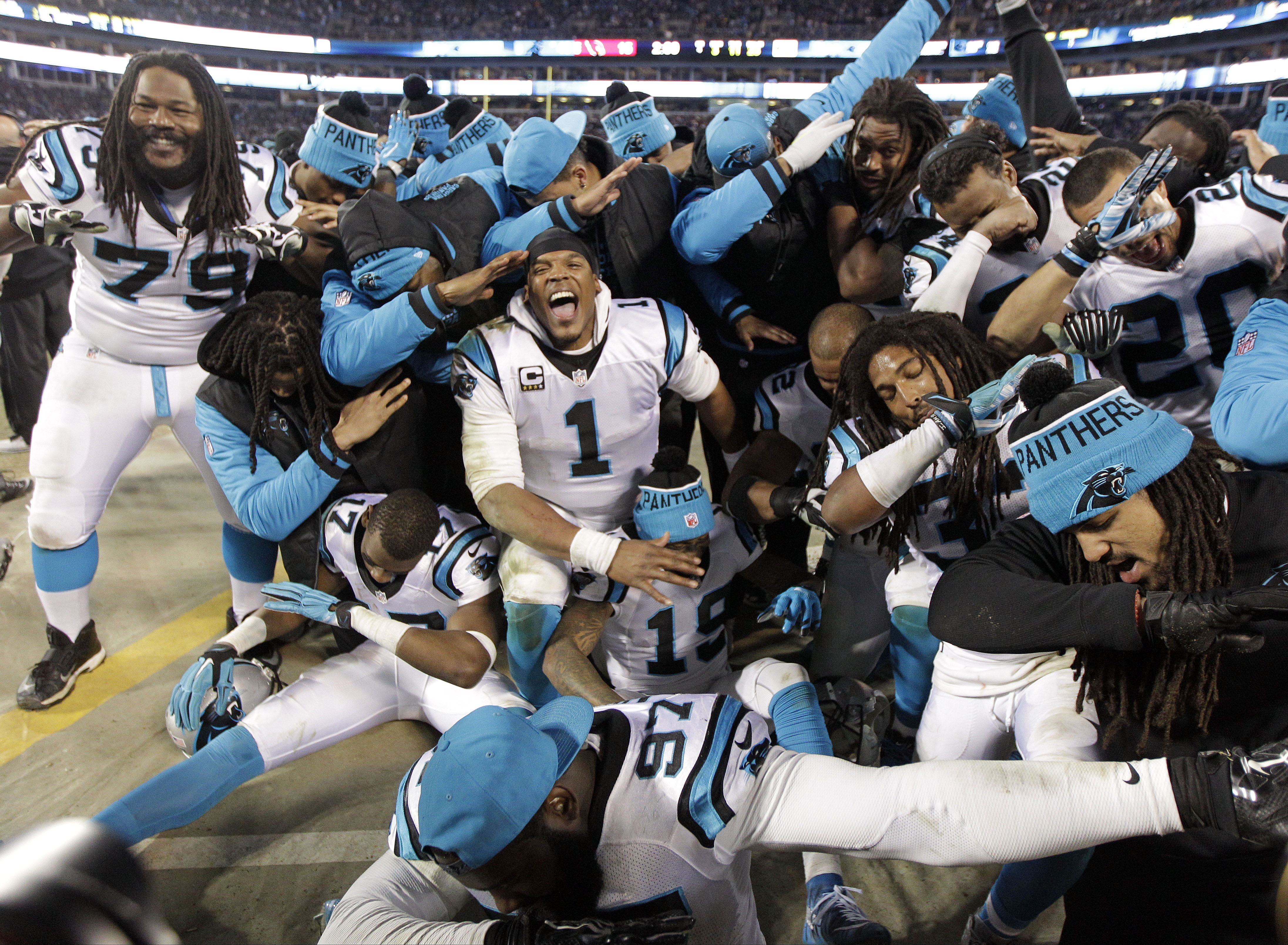 It's Panthers-Broncos in Super Bowl 50 - CBS News