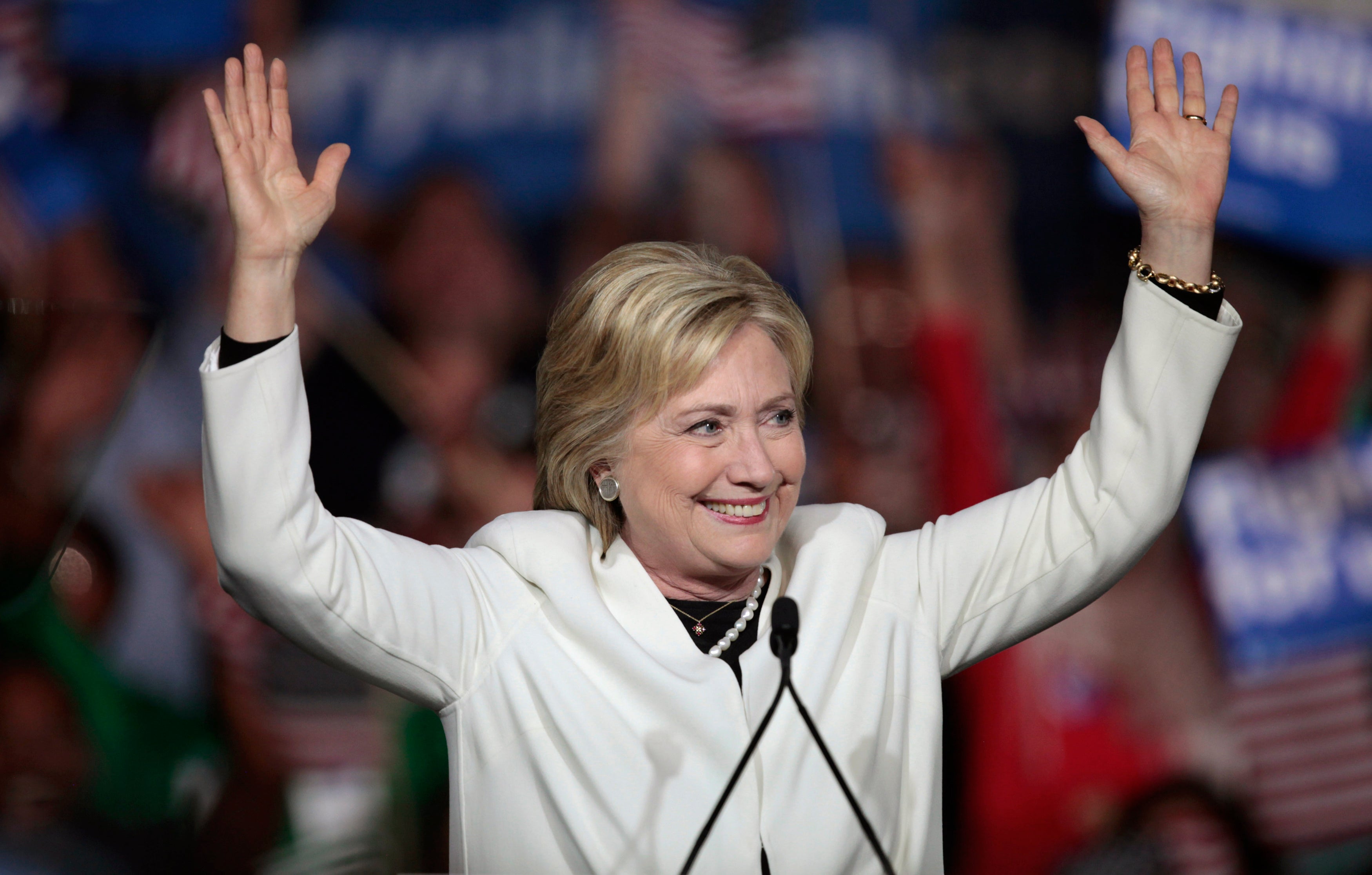 Hillary Clinton says she'll support Democratic nominee — even if