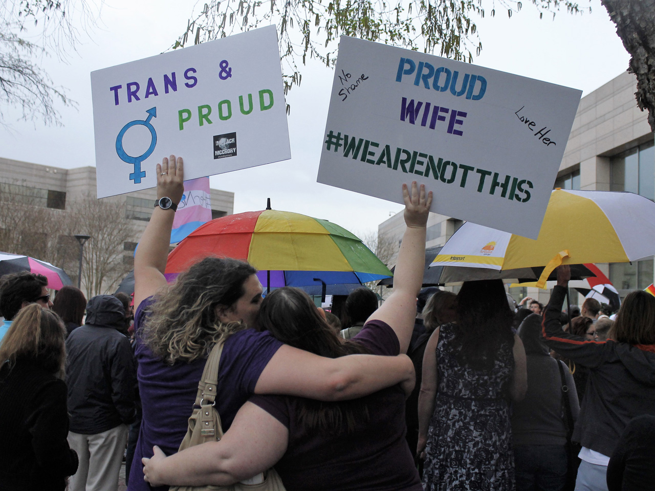 Bathroom laws spurring transgender Americans to organize photo