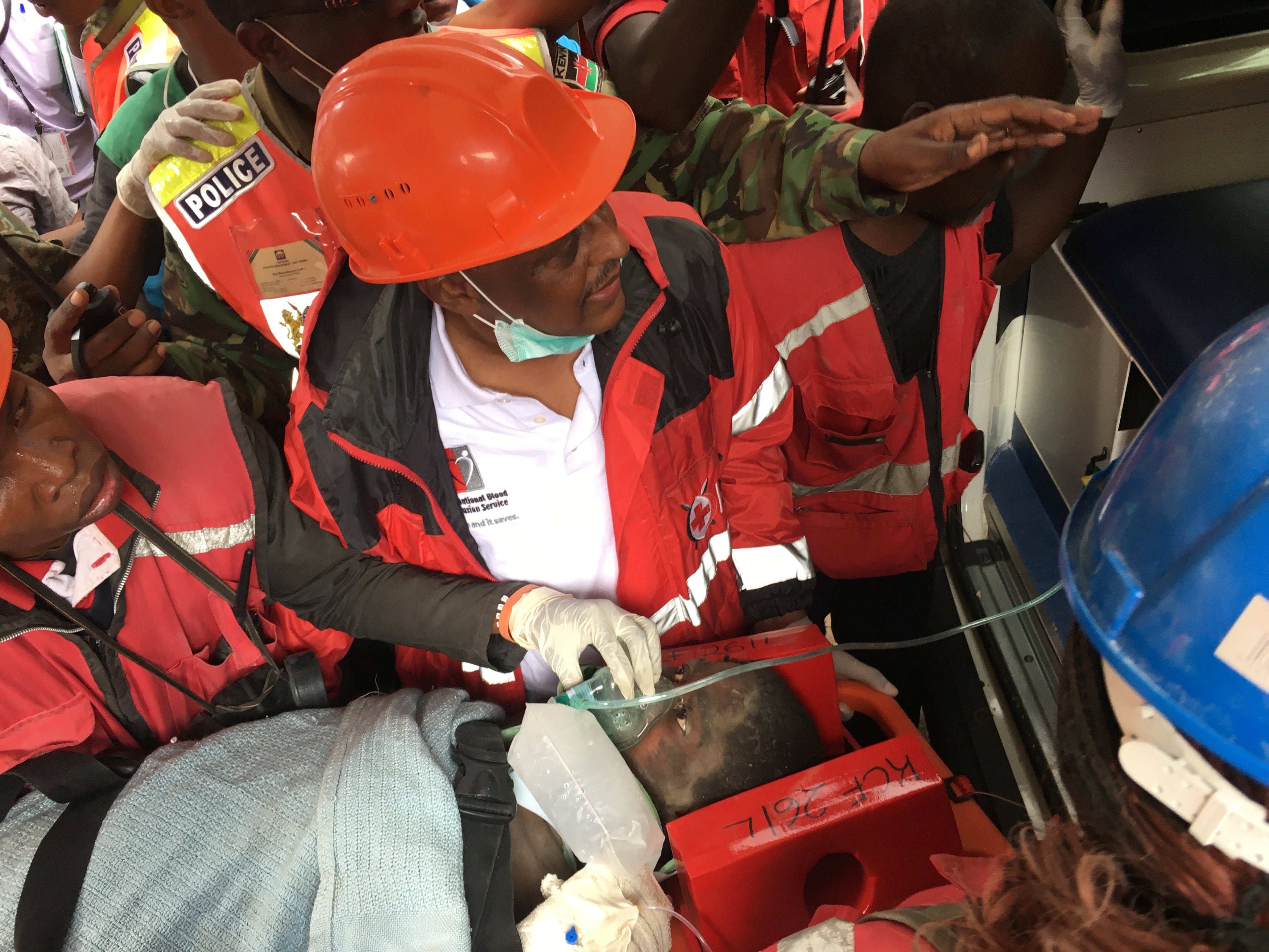 Kenya survivors saved after 6 days buried under rubble of collapsed ...