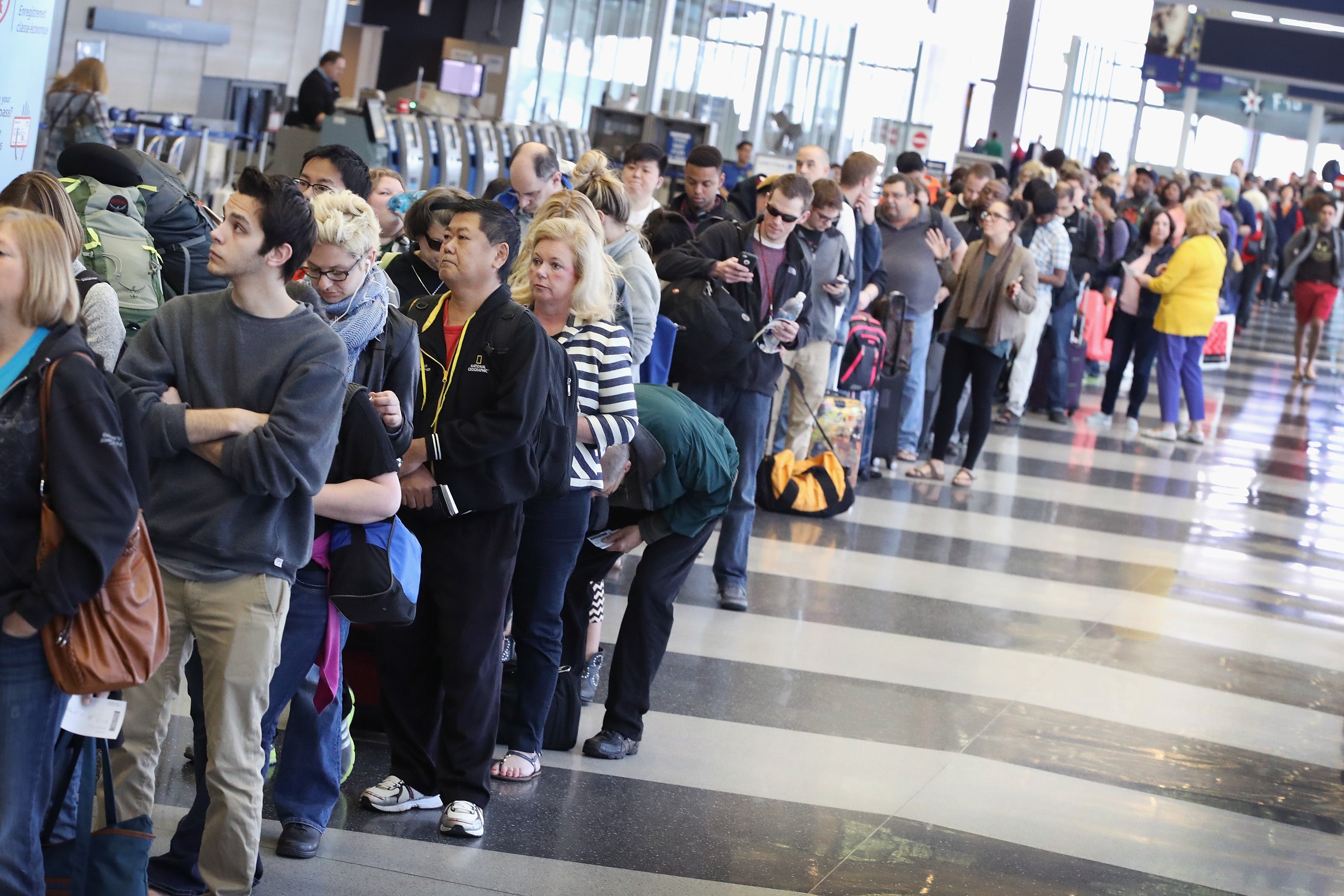 Going GREEN while traveling through airport security!