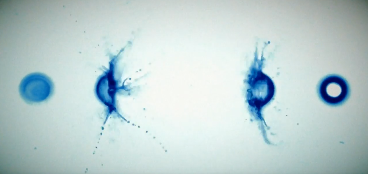 See The World's Brightest X-ray Laser Blast Through Water Droplets ...