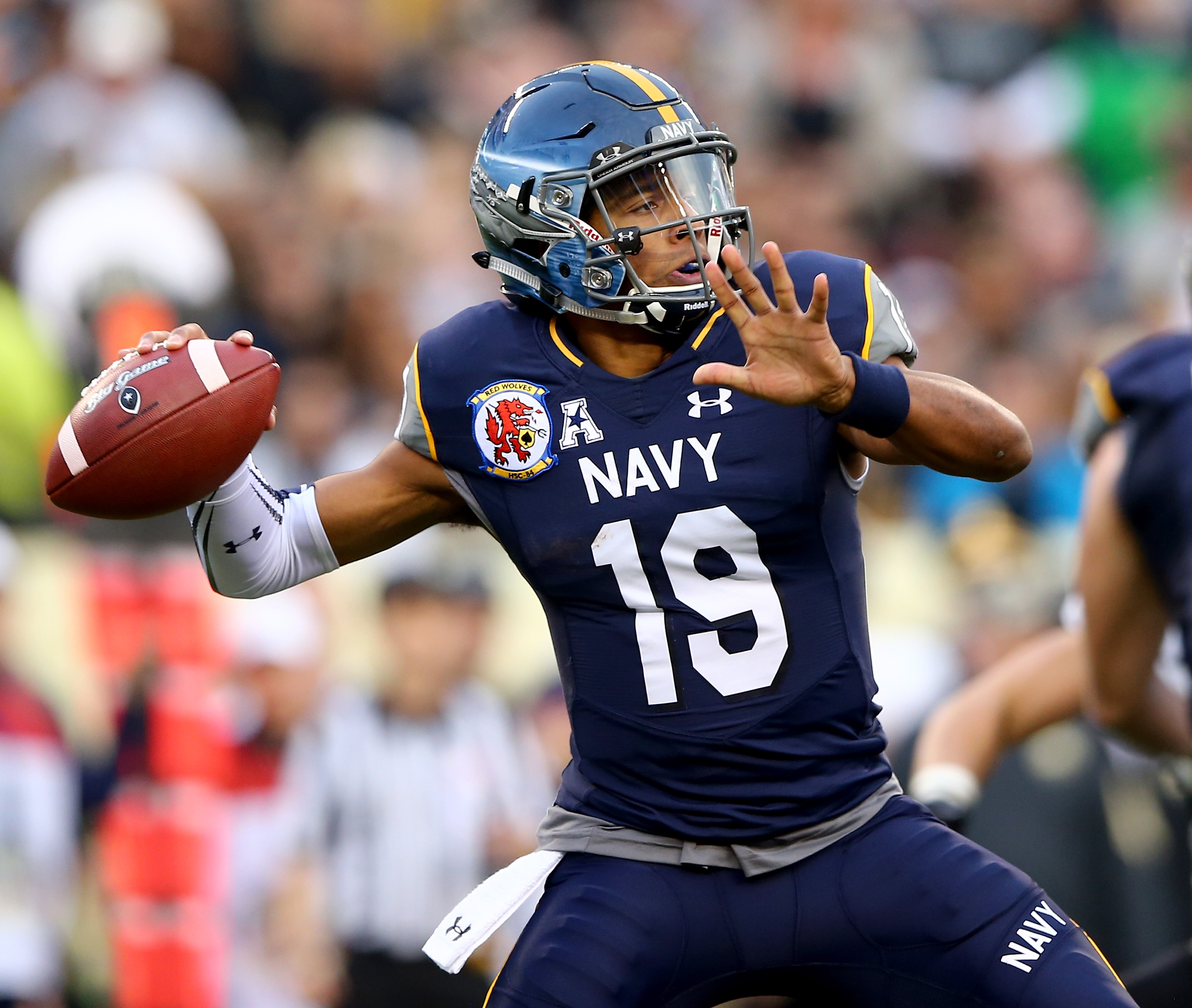 Navy denies football team captain's request to delay service and try to play  in the NFL - KESQ