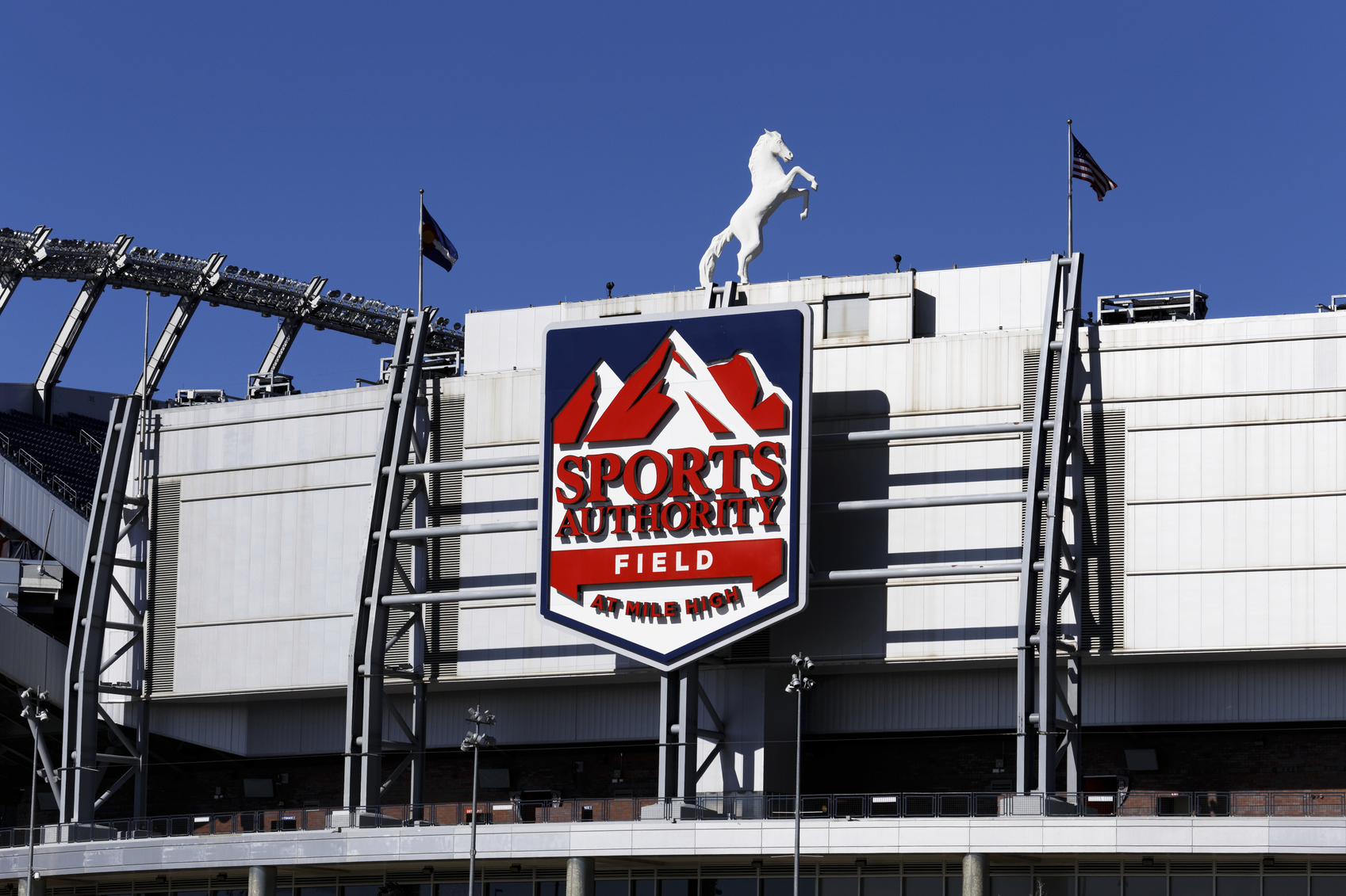 A fan died falling from Denver's Mile High stadium after the Broncos game