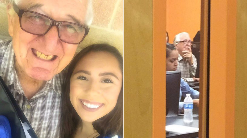 This Teen Girl And Her 82 Year Old Grandpa Are Going To College 2243