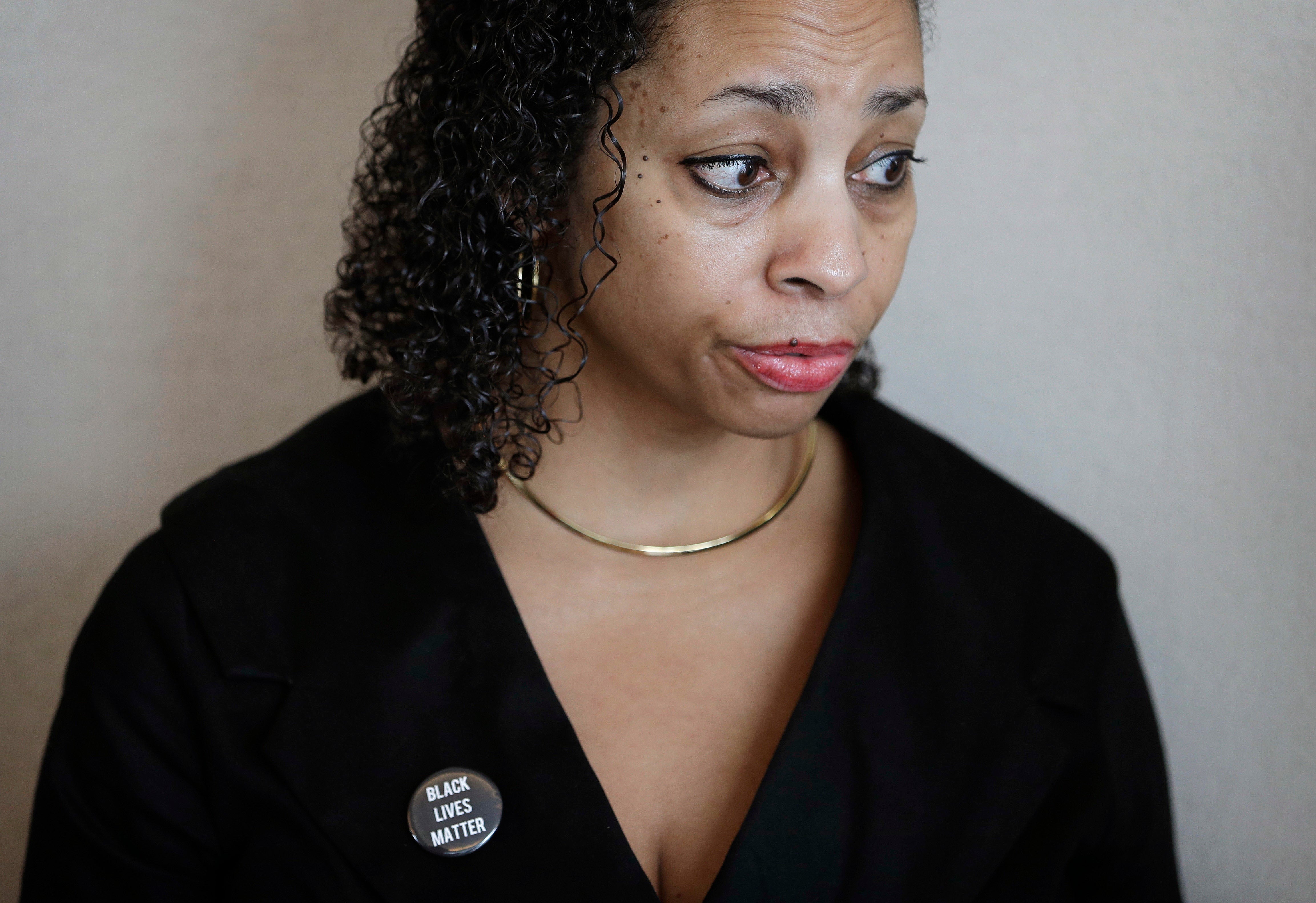 black lawyer in courtroom