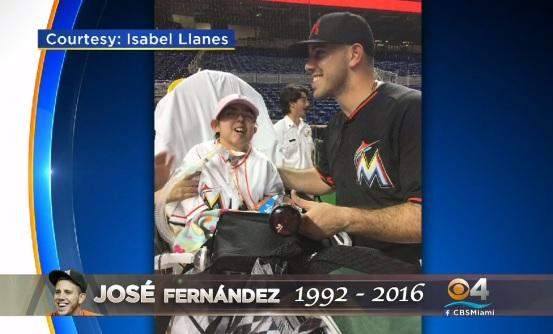 Baseball mourns death of Marlins ace Jose Fernandez - CBS News