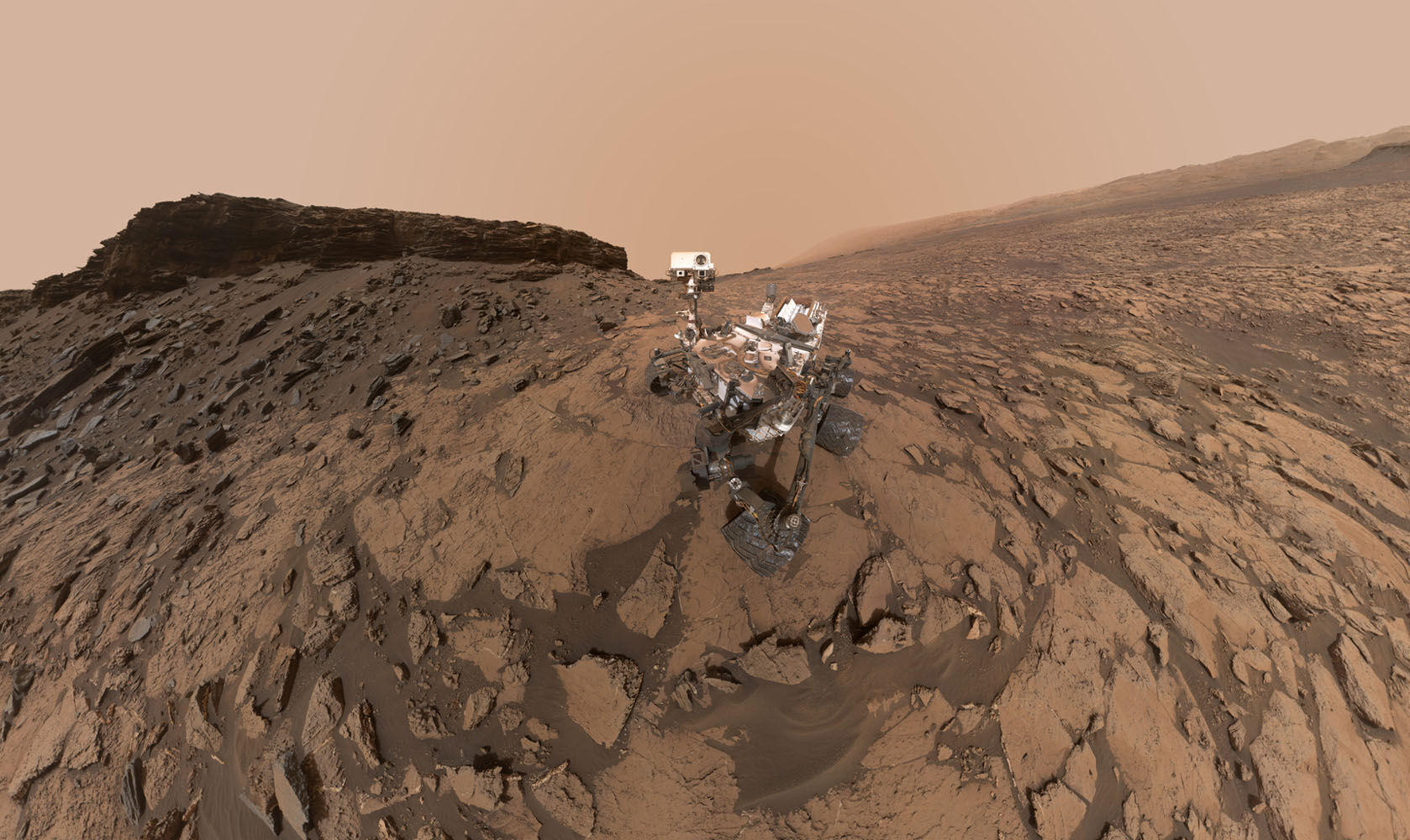 strange mars rover pictures from camera