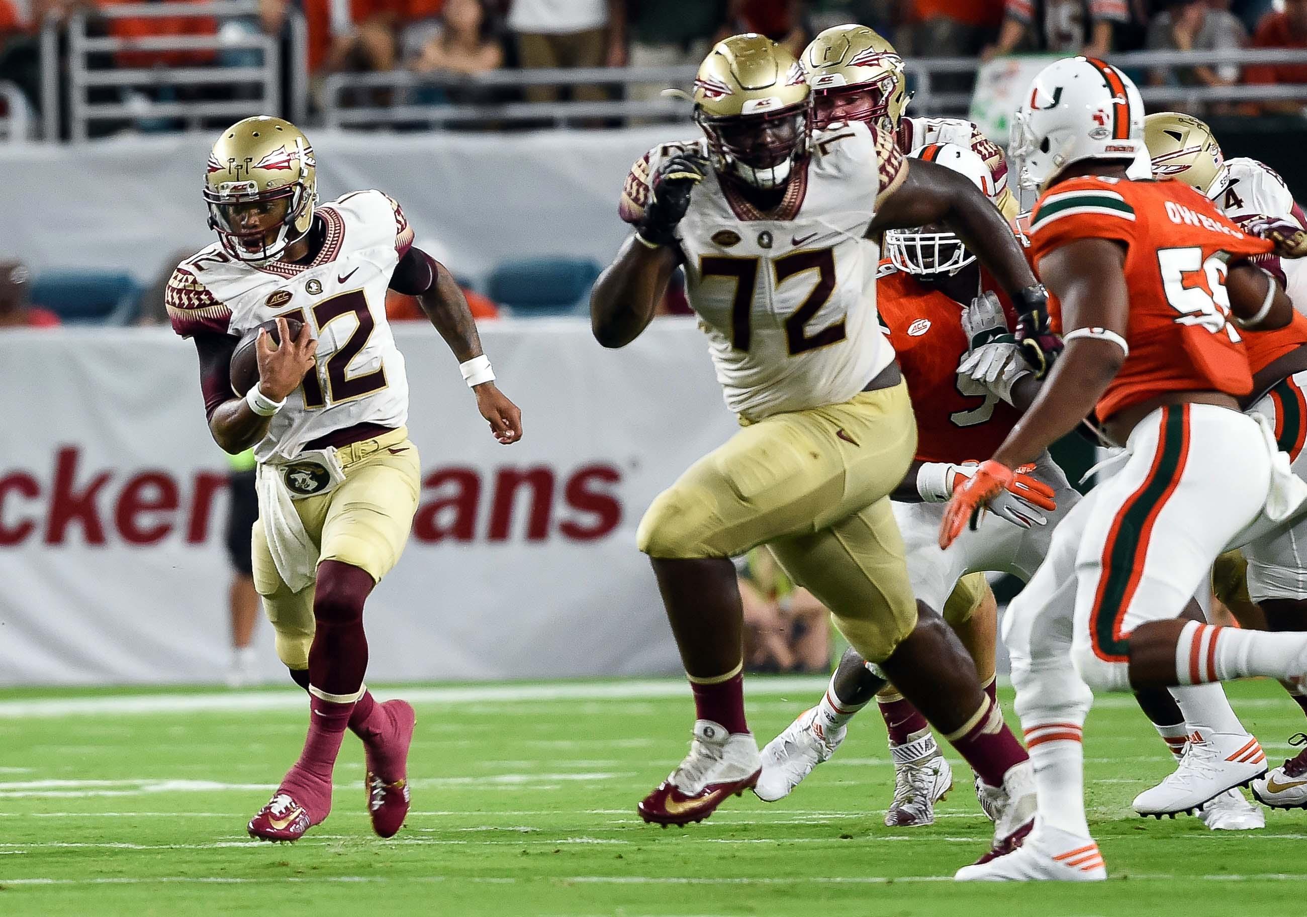 Florida State Ekes Out Narrow Upset Over Miami; Top 25 NCAA Football ...