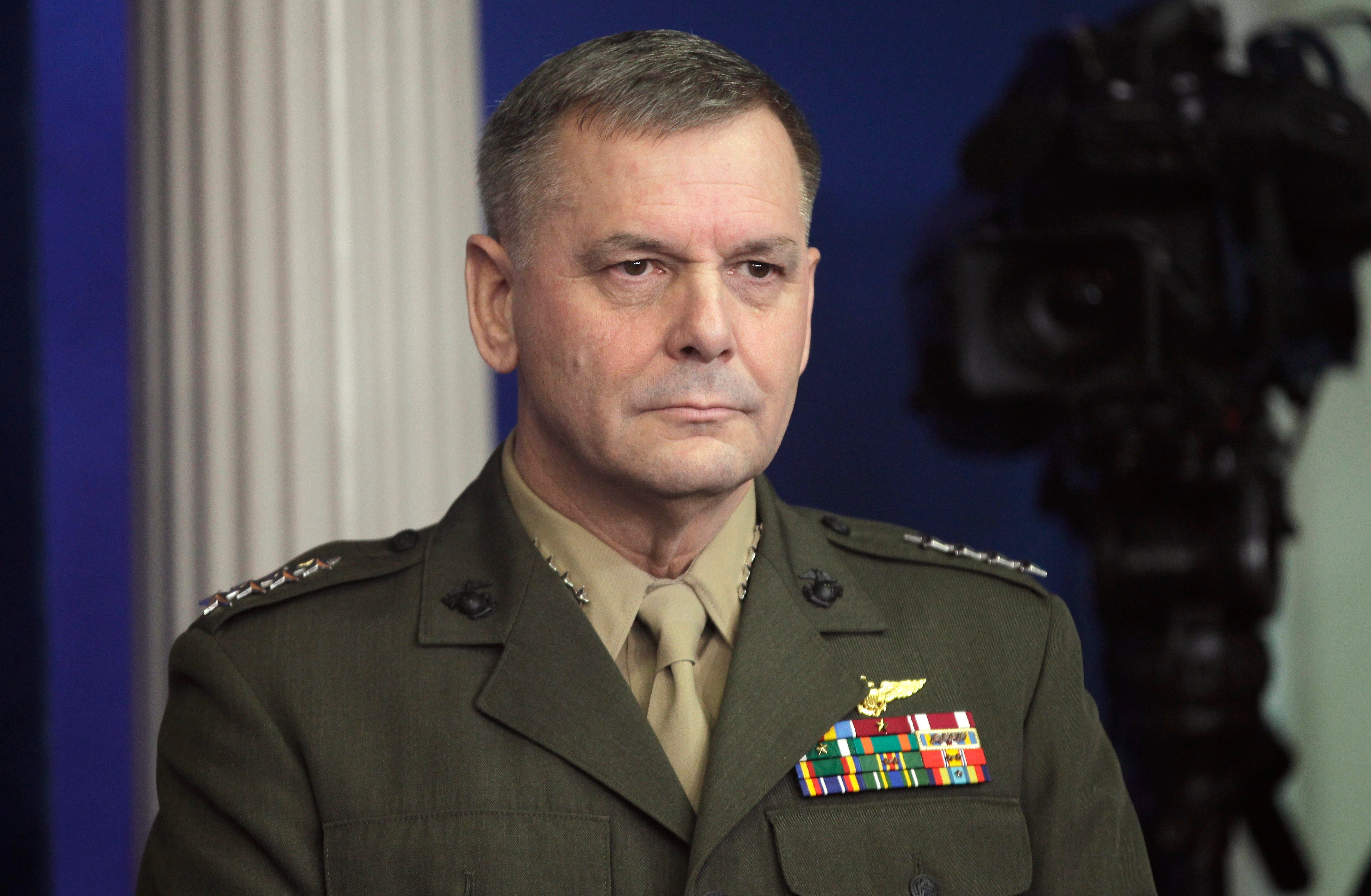 Retired Marine Gen. James Cartwright charged with false statements in