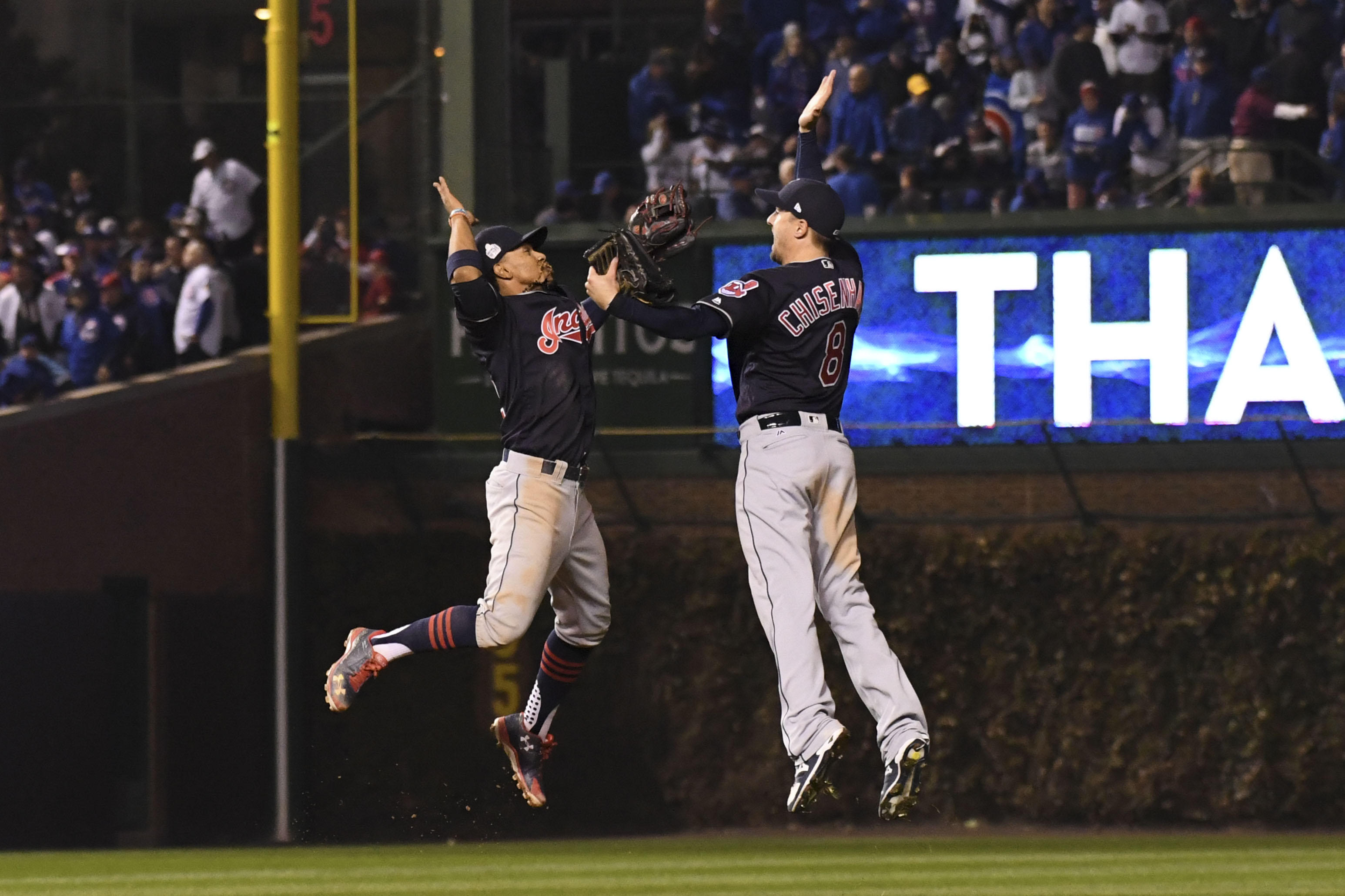 Indians shut out Cubs 1-0, take 2-1 World Series lead