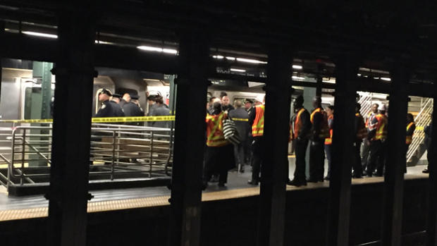 Woman Killed After Being Shoved In Front Of NYC Subway Train - CBS News