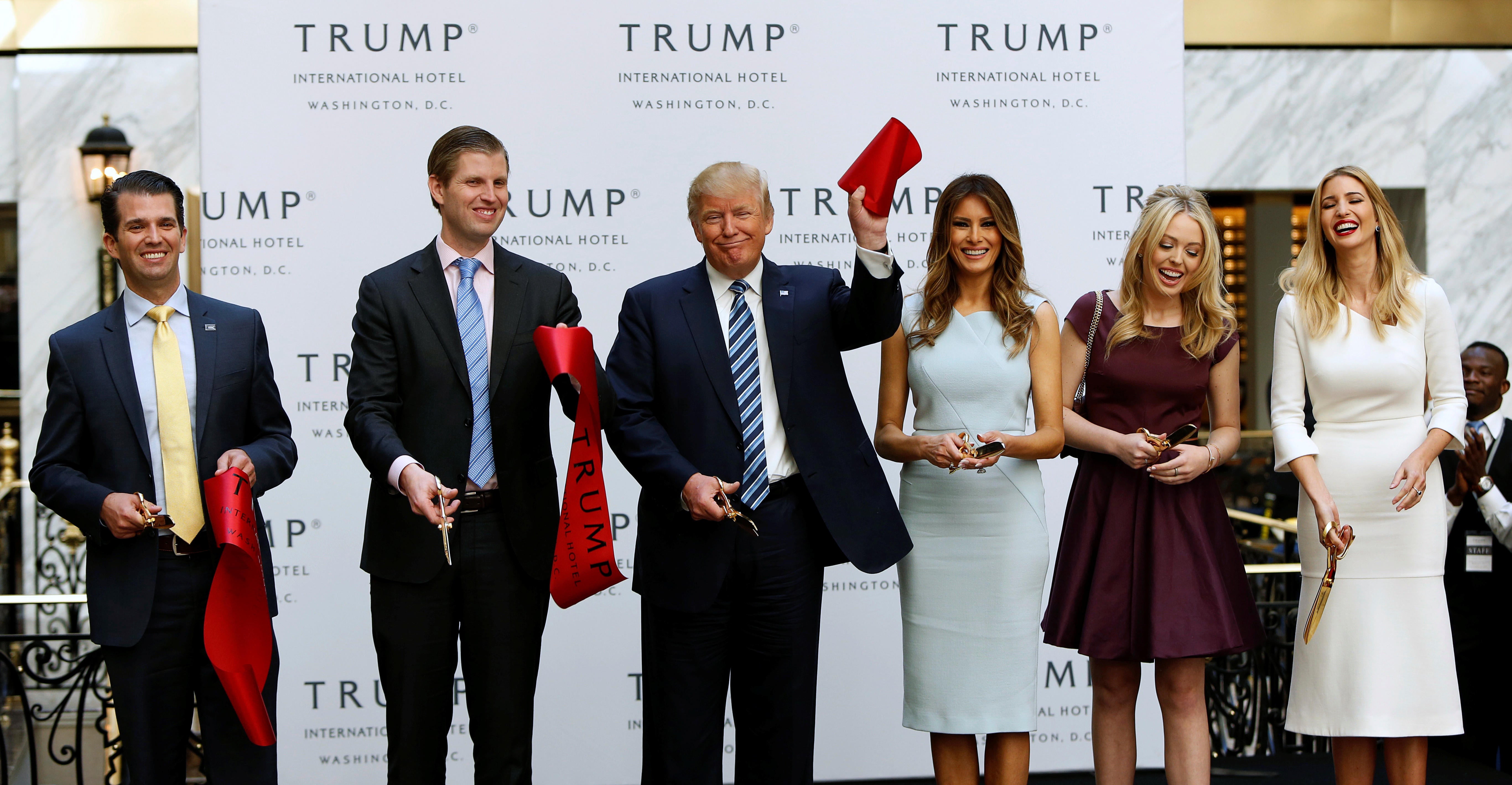 Trump team seeks top-secret security clearances for Trump's children ...