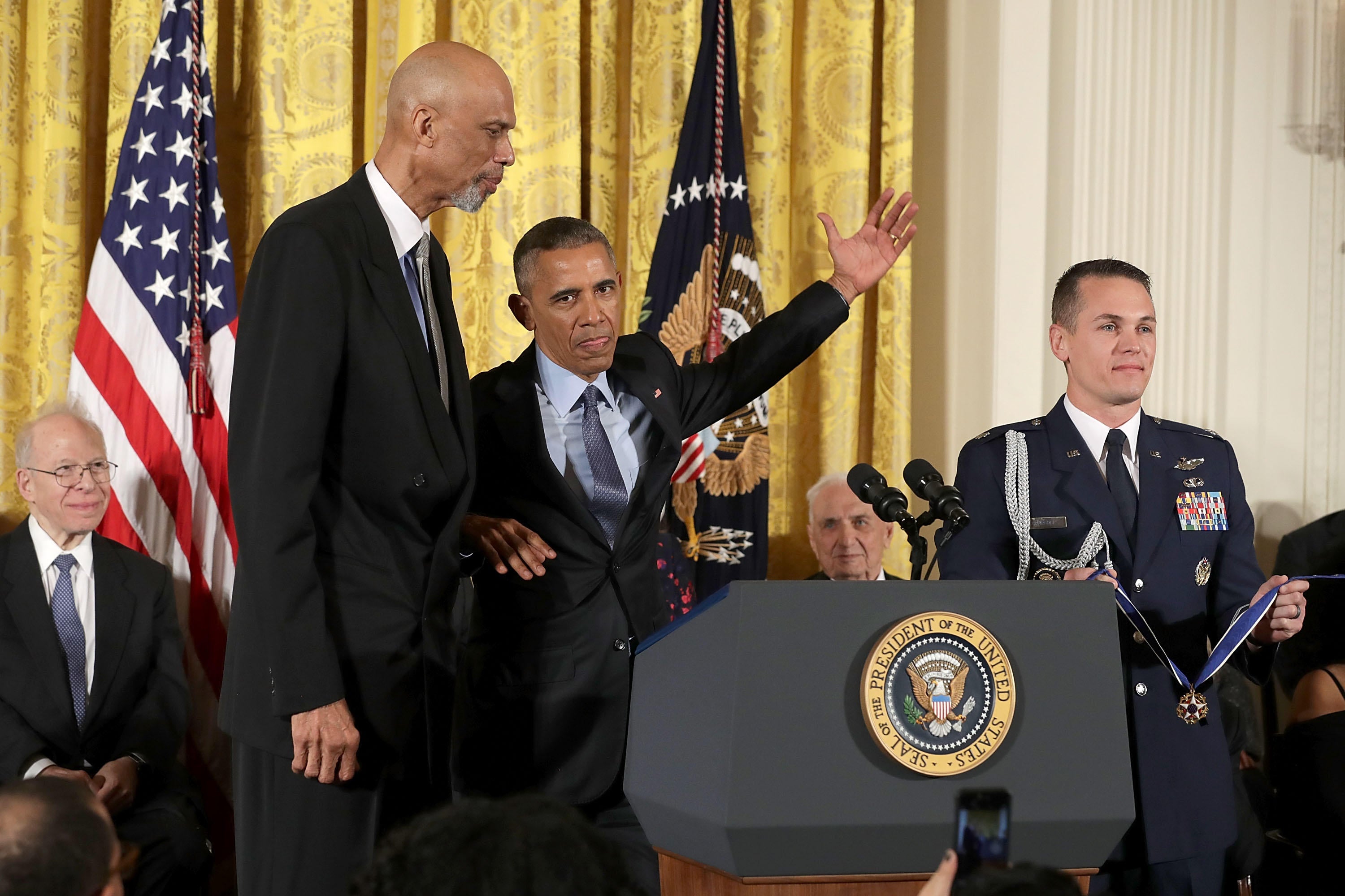 President Obama awards 21 recipients with the Presidential Medal of