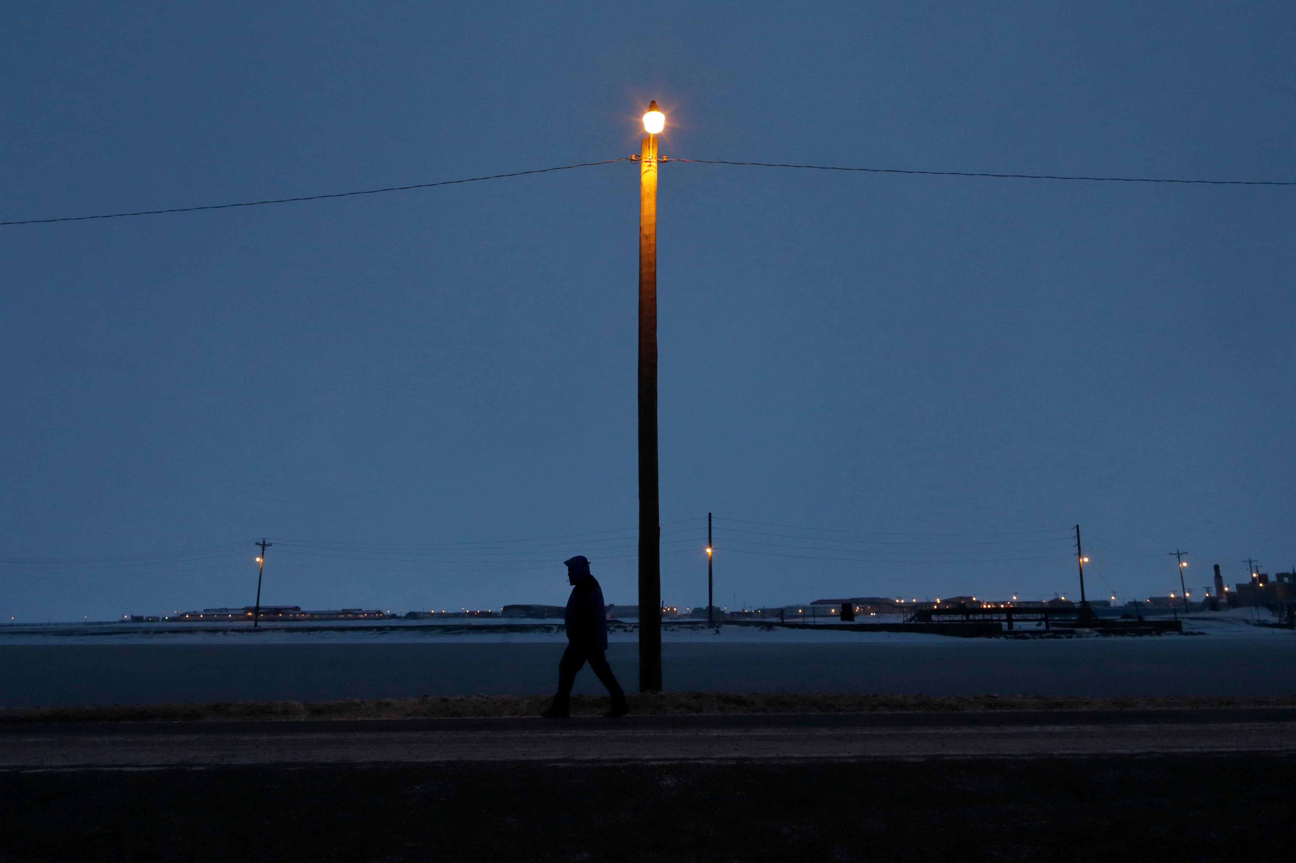 In Barrow, Alaska, the sun won't rise again until next year CBS News