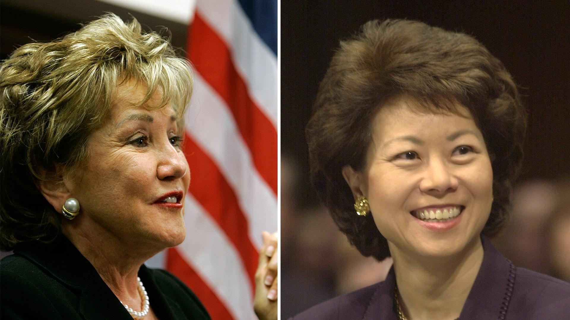 elaine-chao-and-elizabeth-dole-what-do-these-two-women-have-in-common-cbs-news