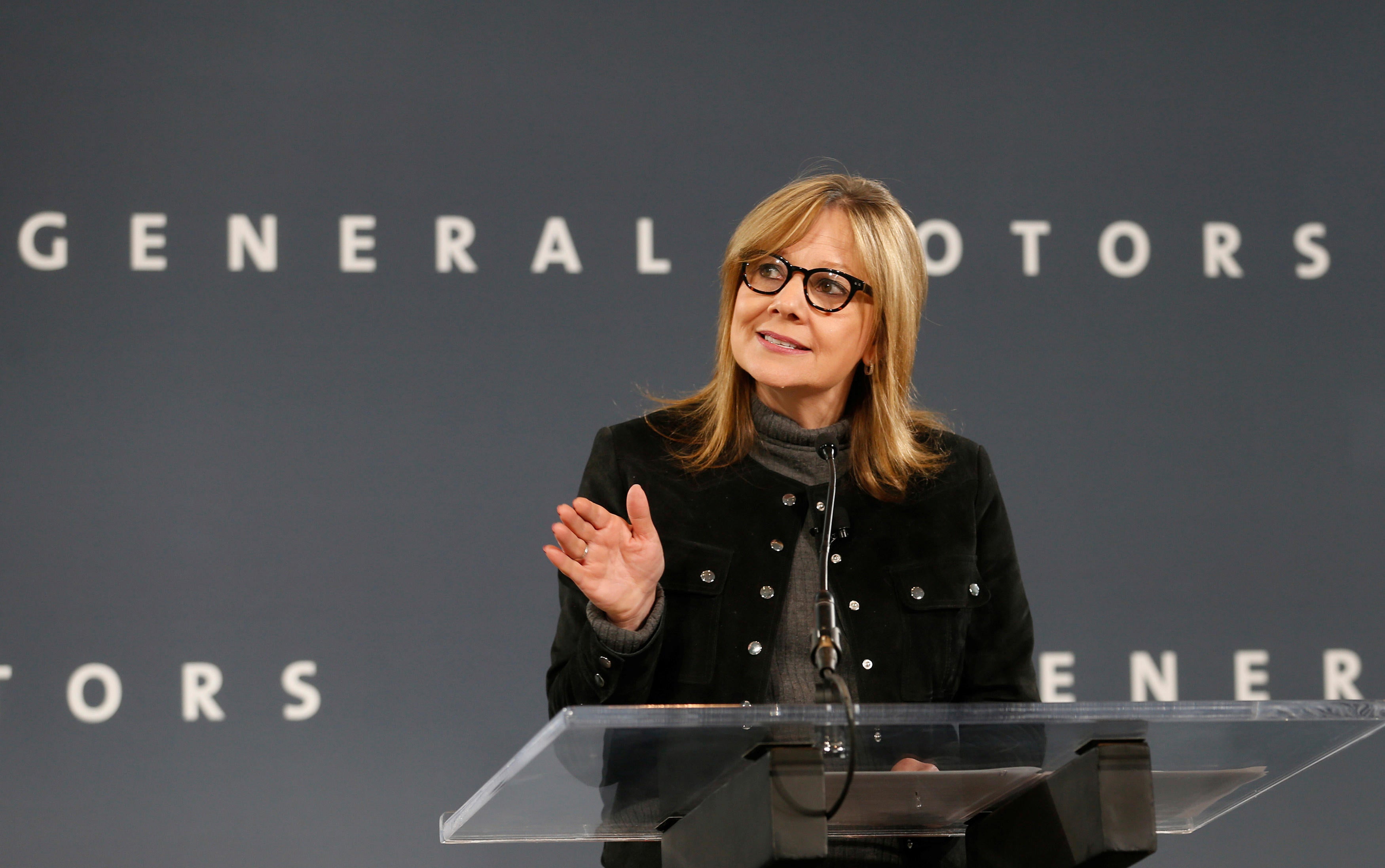 General Motors CEO Mary Barra says company won't change production