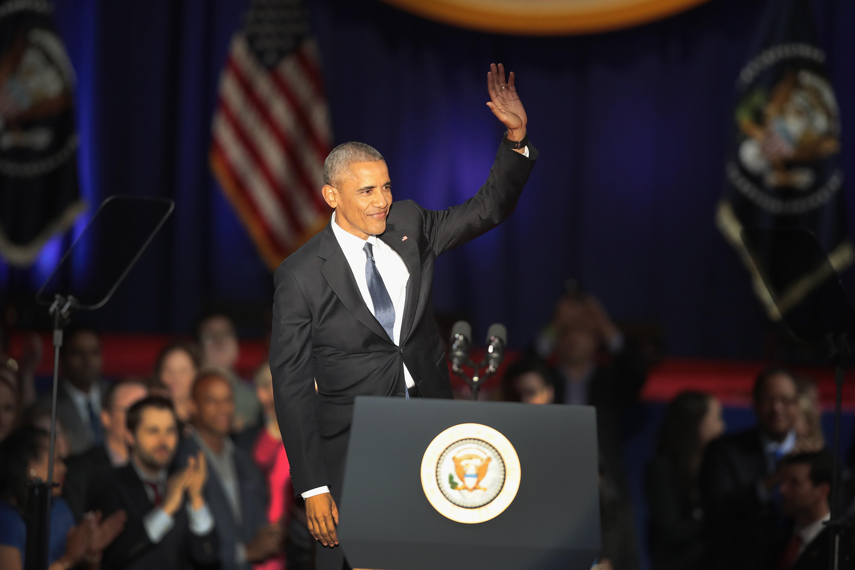 7 moments that stood out during President Obama's farewell speech - CBS News