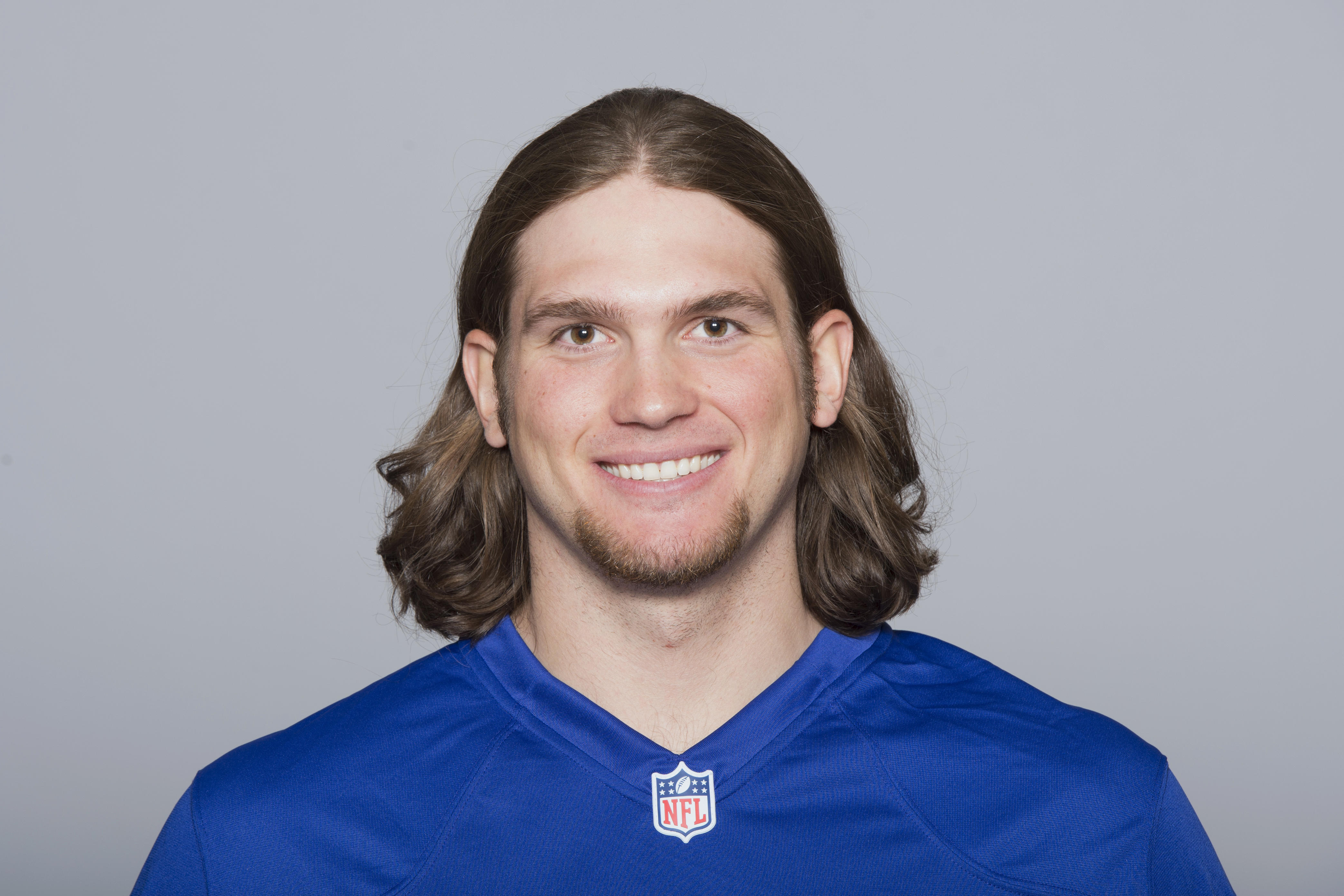 August 29, 2015: New York Giants linebacker Cole Farrand (49) in