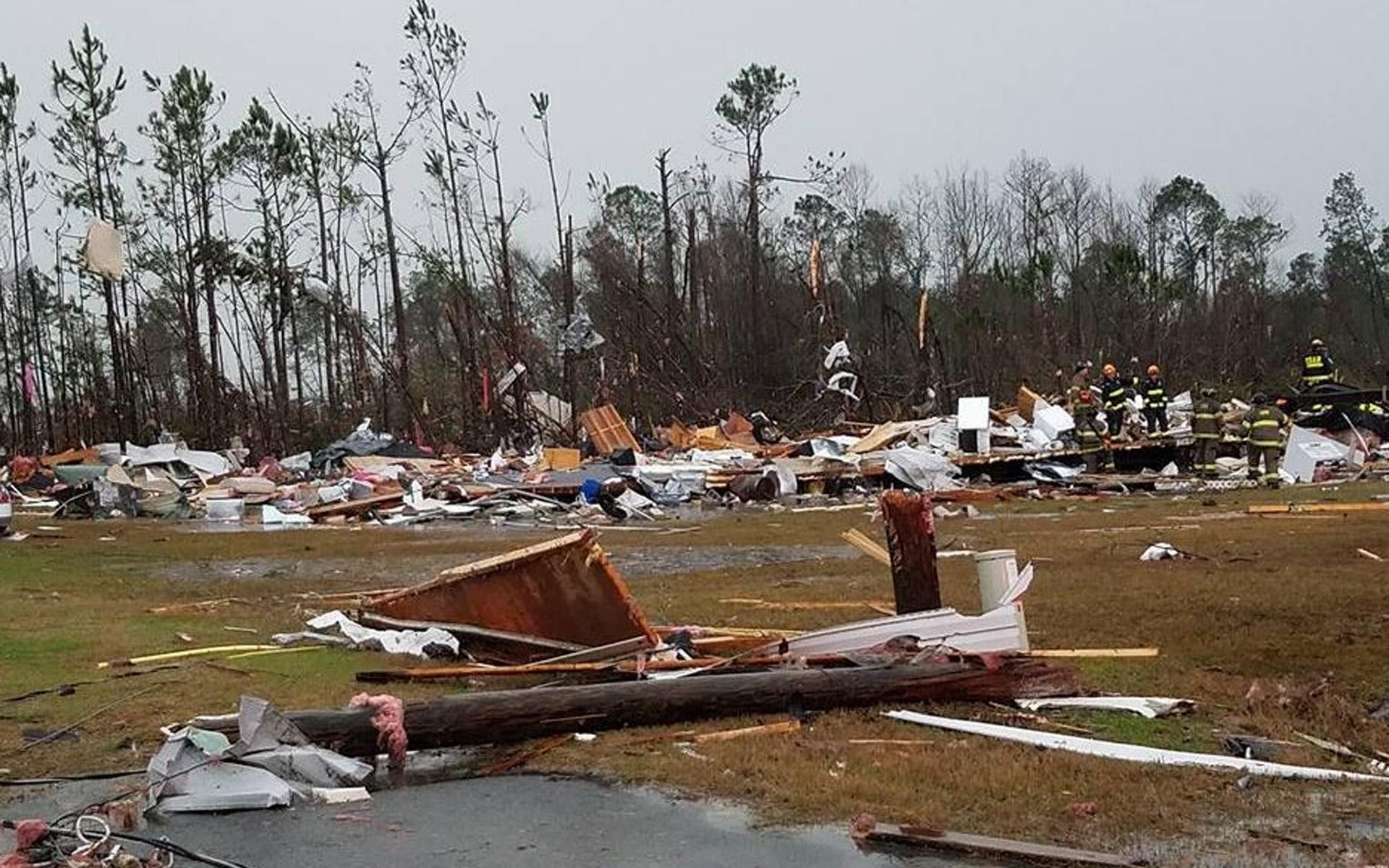 Twisters, other violent weather devastate Southeast CBS News