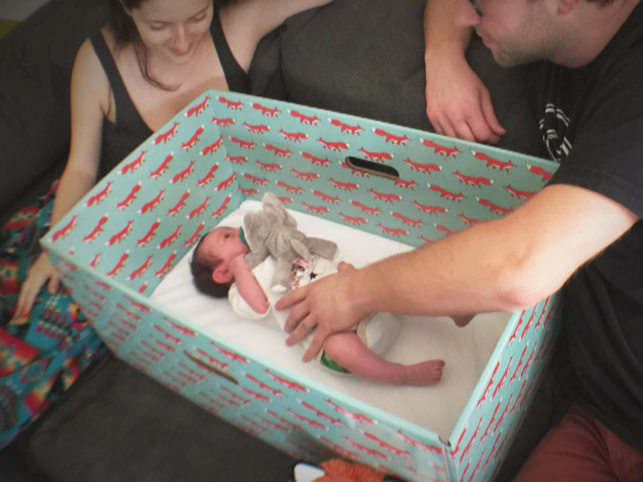 Can Cardboard Boxes Save Infants' Lives?