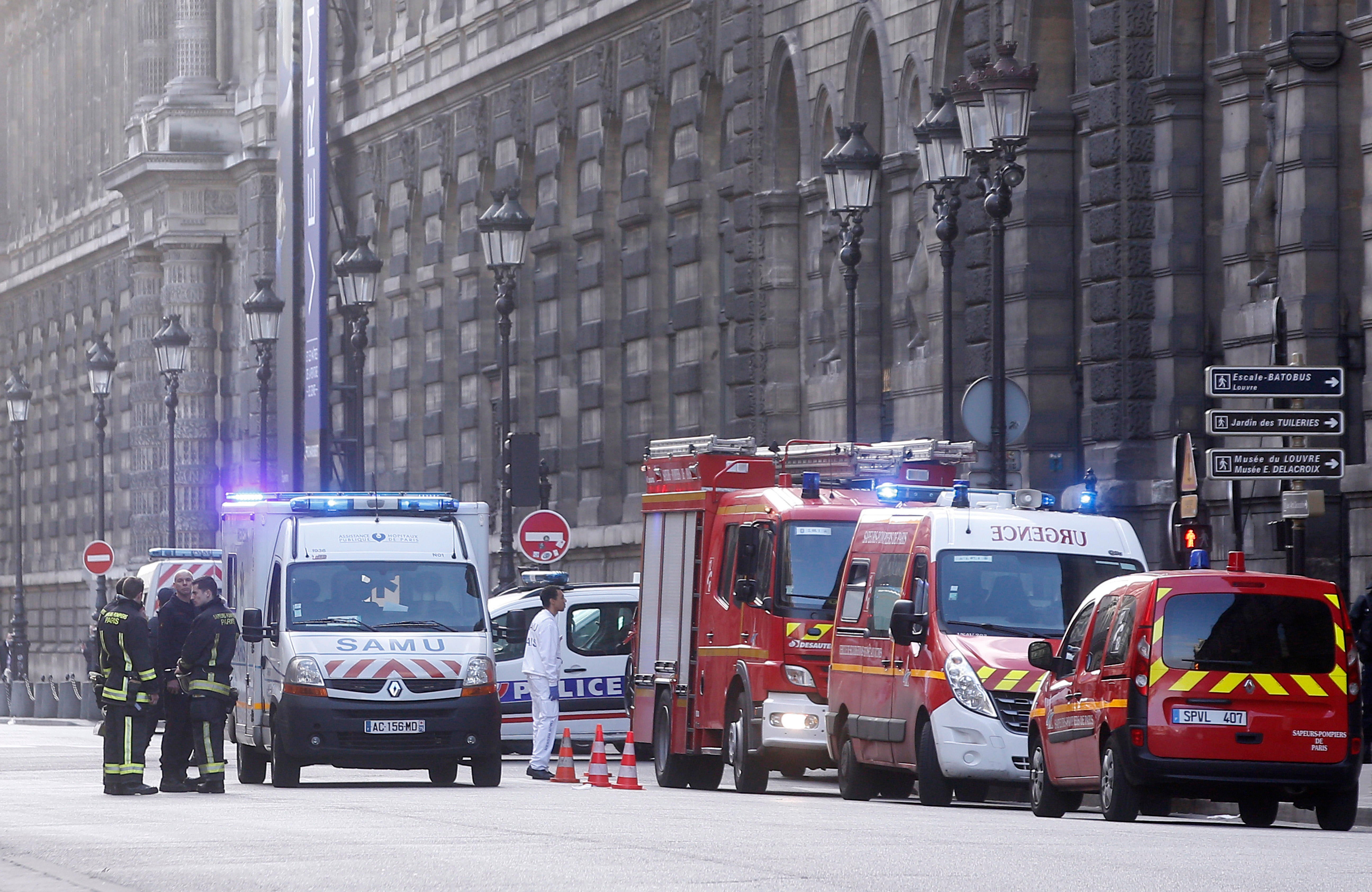 Louvre Museum Attack Suspect In Paris Not Talking To Investigators But