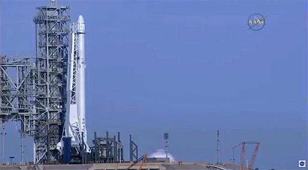 SpaceX Falcon 9 Launch Aborted At Last Second - CBS News