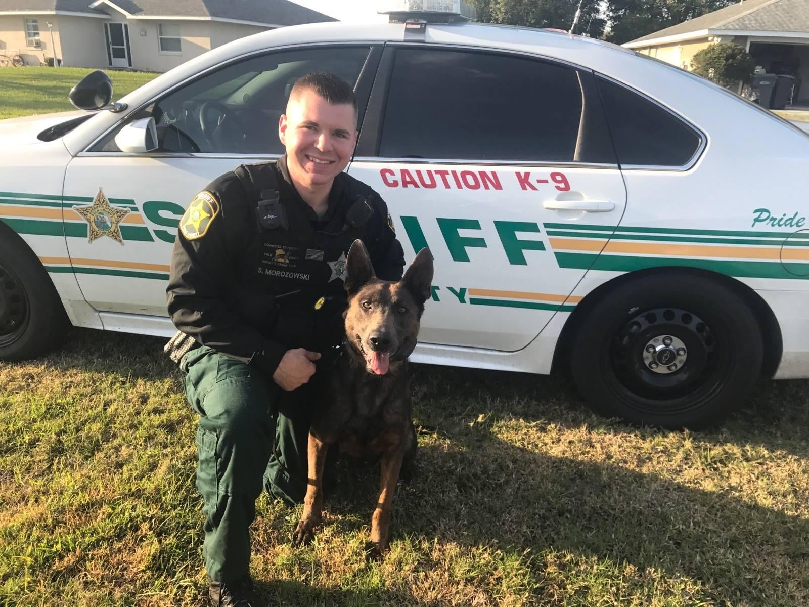 Florida police K-9 finds a 