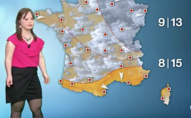 Woman With Down Syndrome Fulfills Dream Of Presenting Weather On Tv Cbs News 