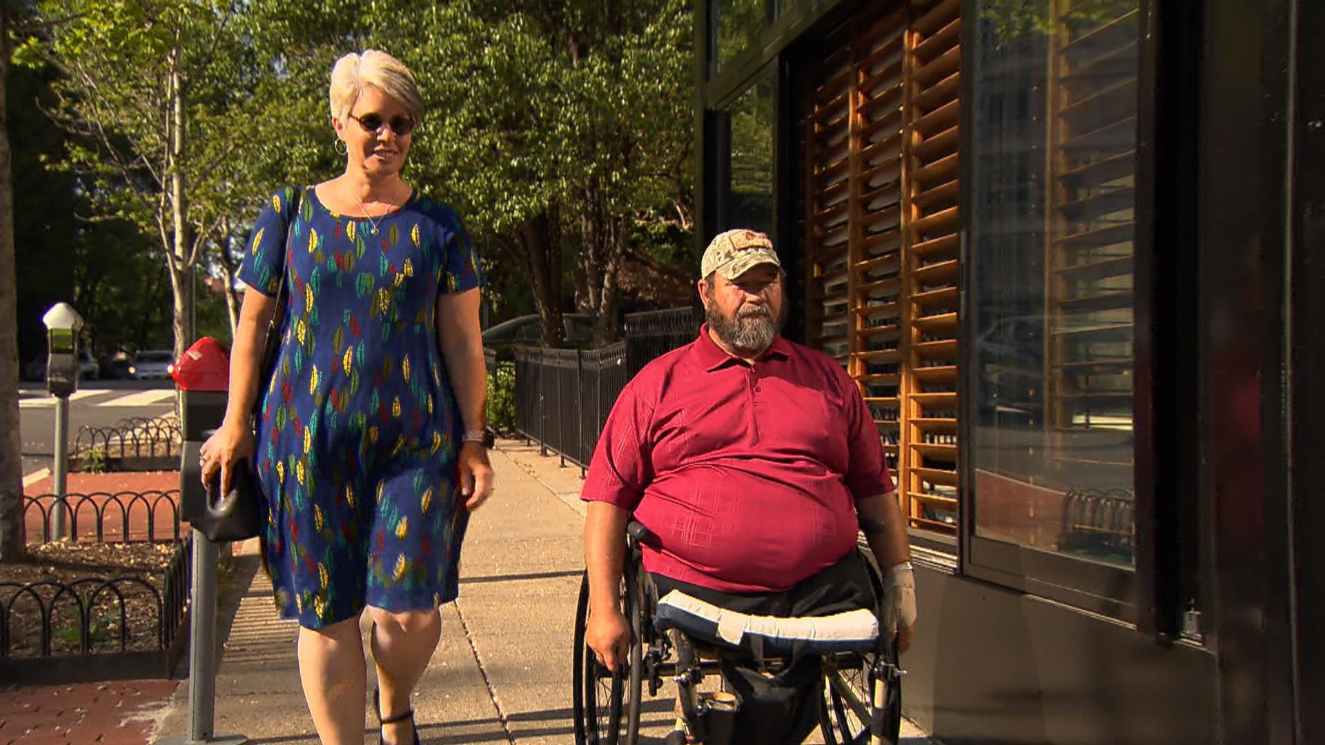 "Everything just goes really slow down there" Wounded vet frustrated