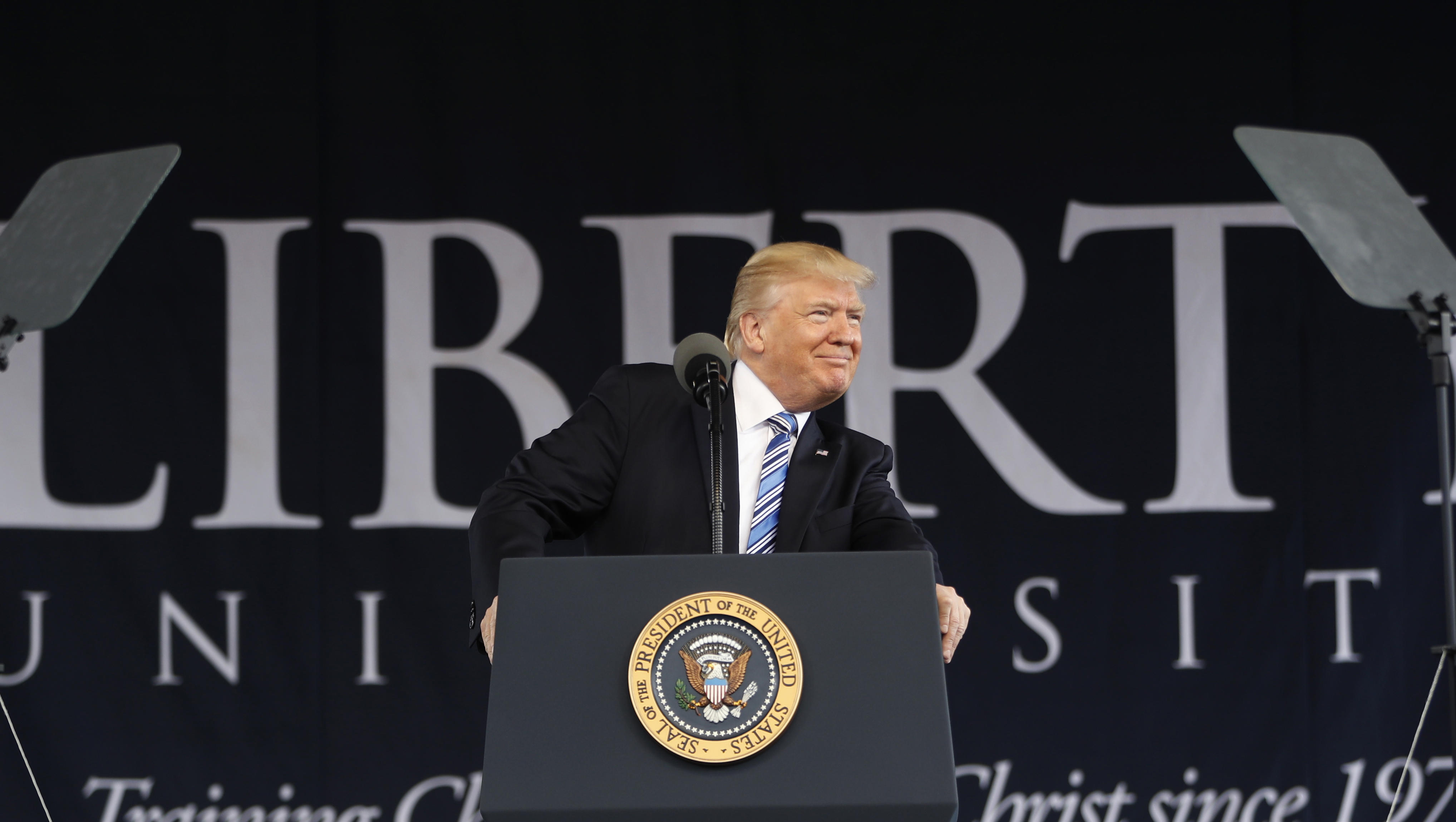 President Trump delivers Liberty University commencement speech CBS News