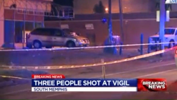 3 shot at vigil for Memphis teen killed by stray bullet - CBS News