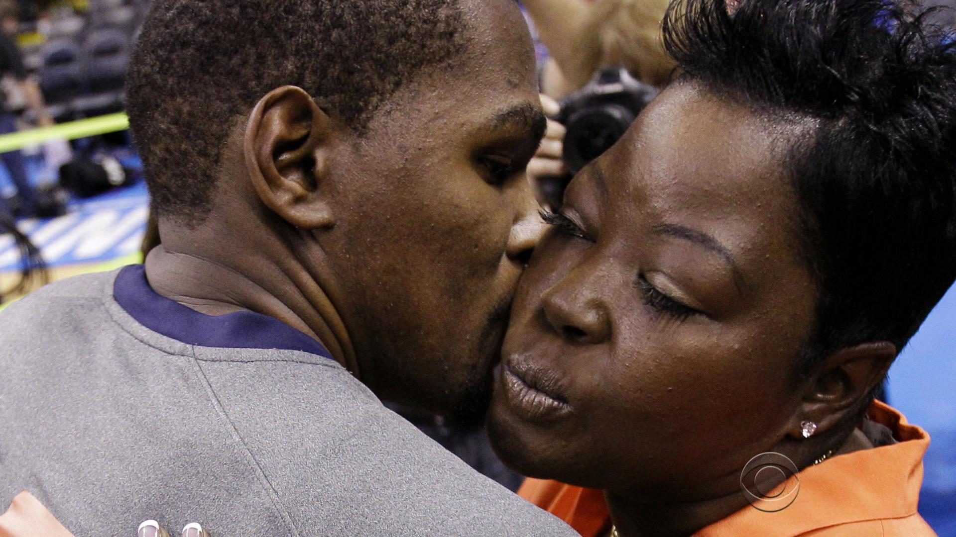 Wanda Durant, Kevin Durant's mother, opens up about sacrifice - CBS News